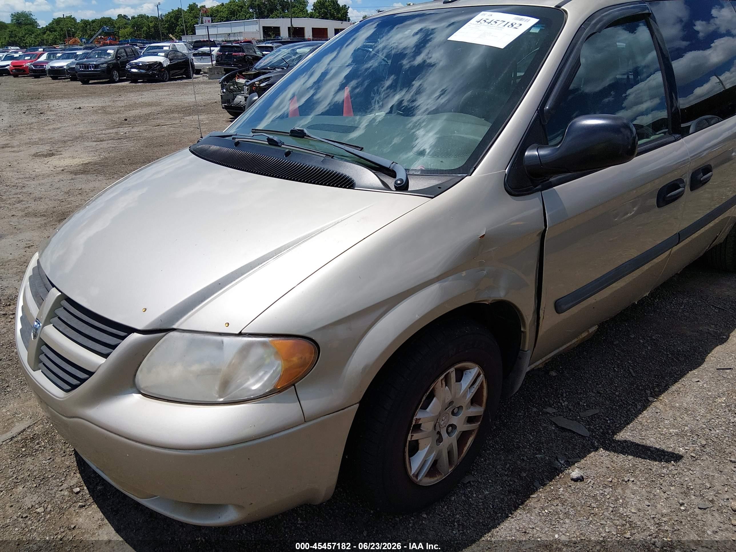 2006 Dodge Grand Caravan Se Champagne vin: 1D4GP24R36B665442