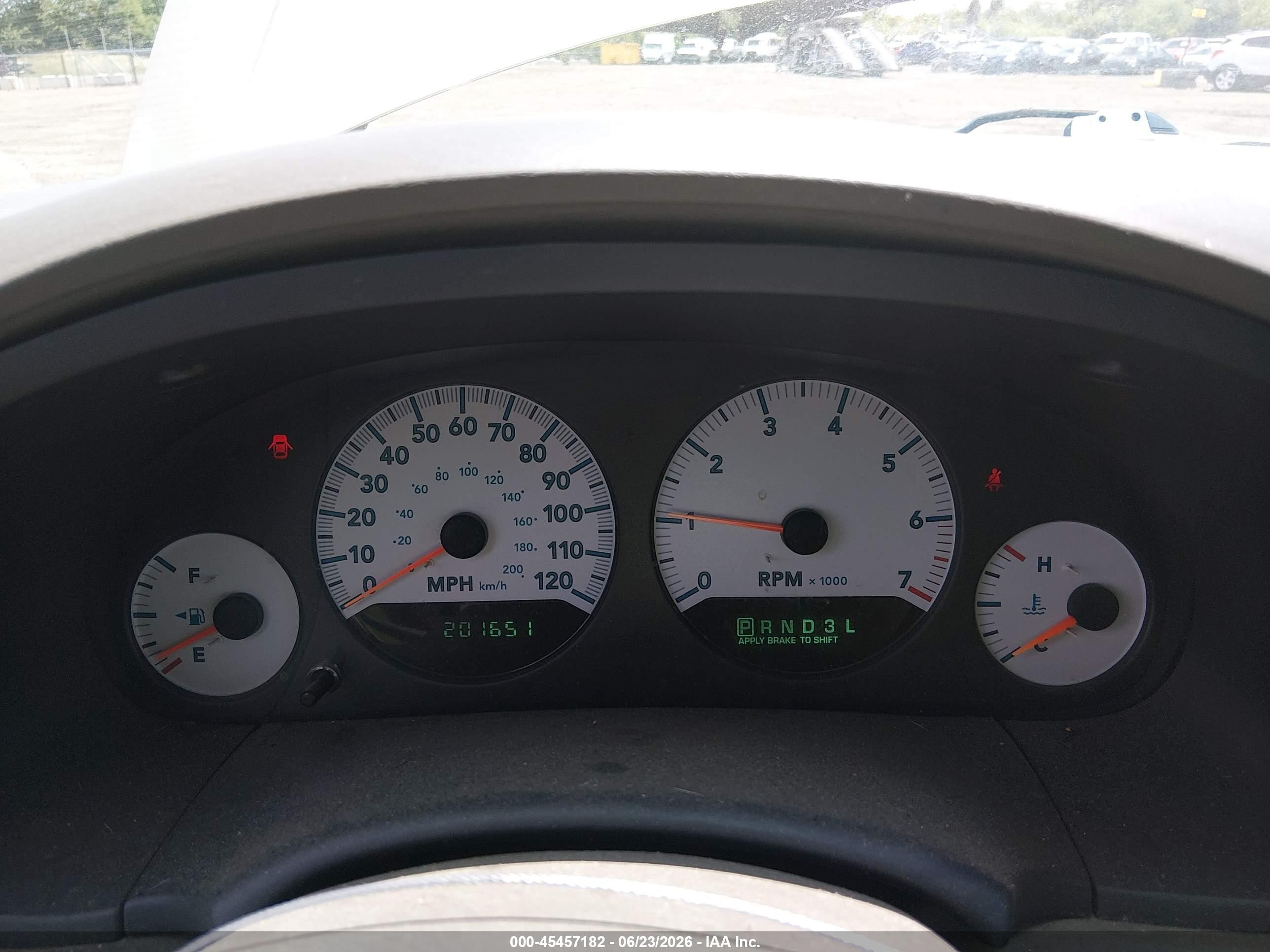 2006 Dodge Grand Caravan Se Champagne vin: 1D4GP24R36B665442