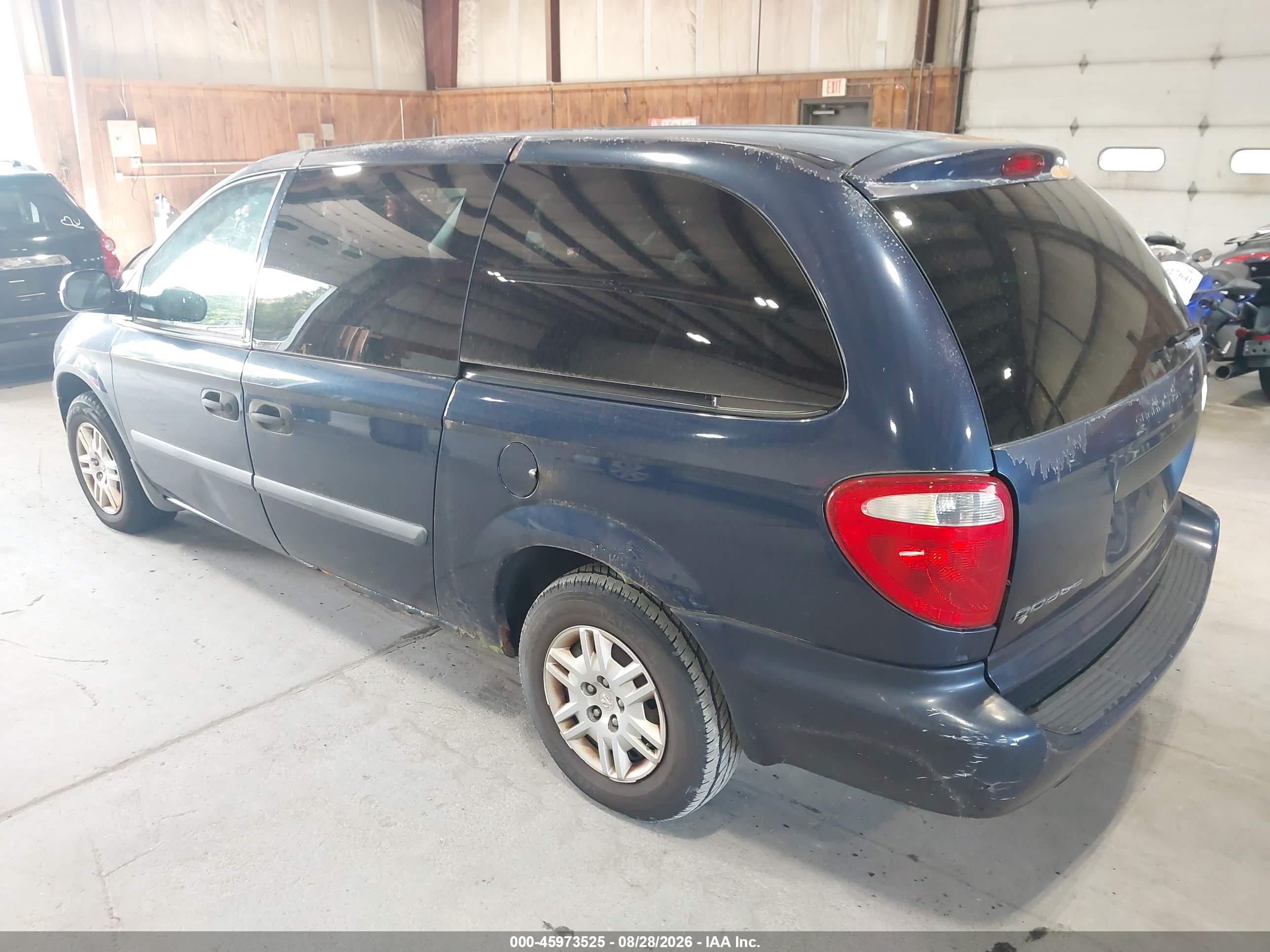 2006 Dodge Grand Caravan Se Dark Blue vin: 1D4GP24R36B673959