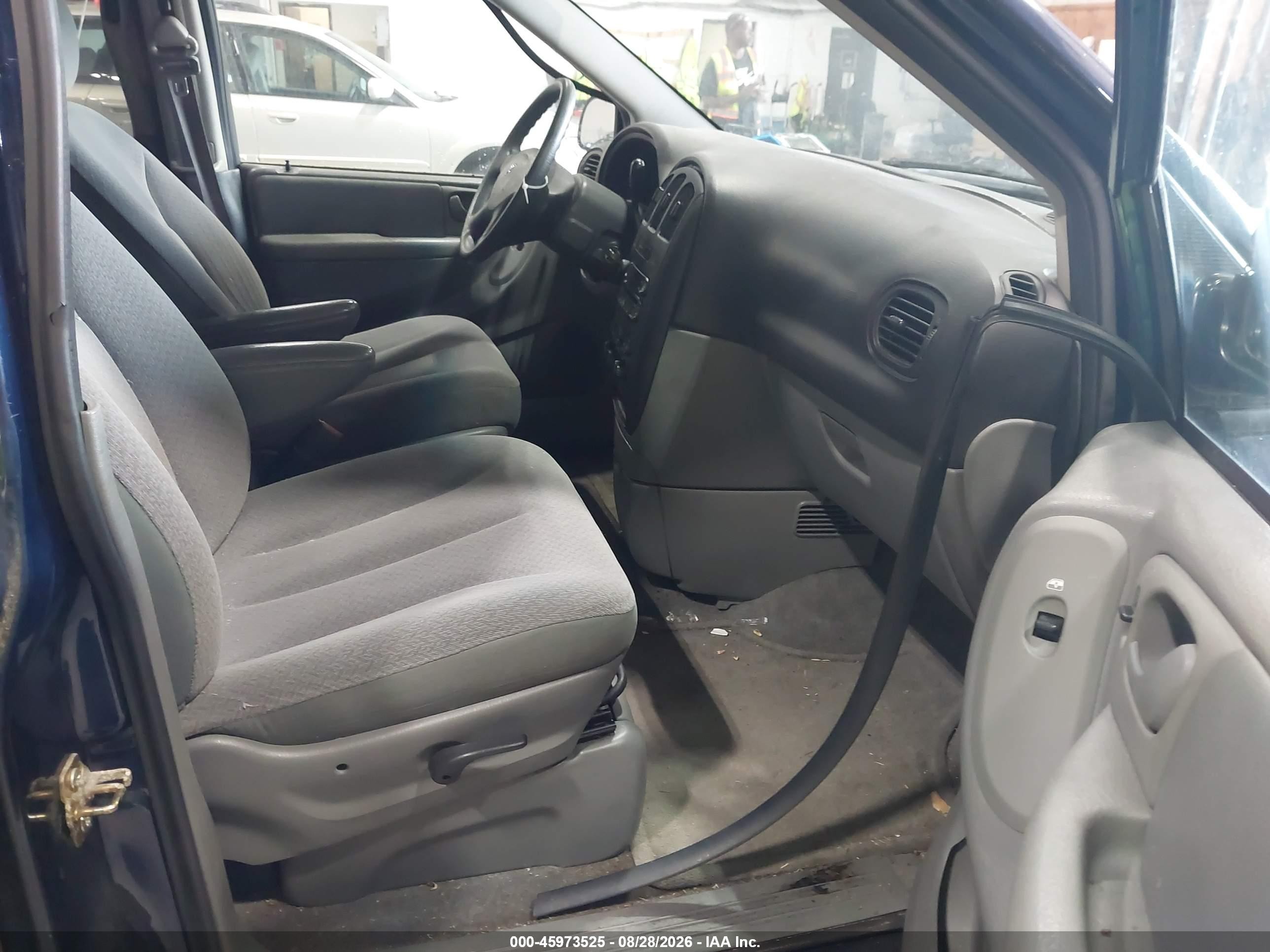 2006 Dodge Grand Caravan Se Dark Blue vin: 1D4GP24R36B673959