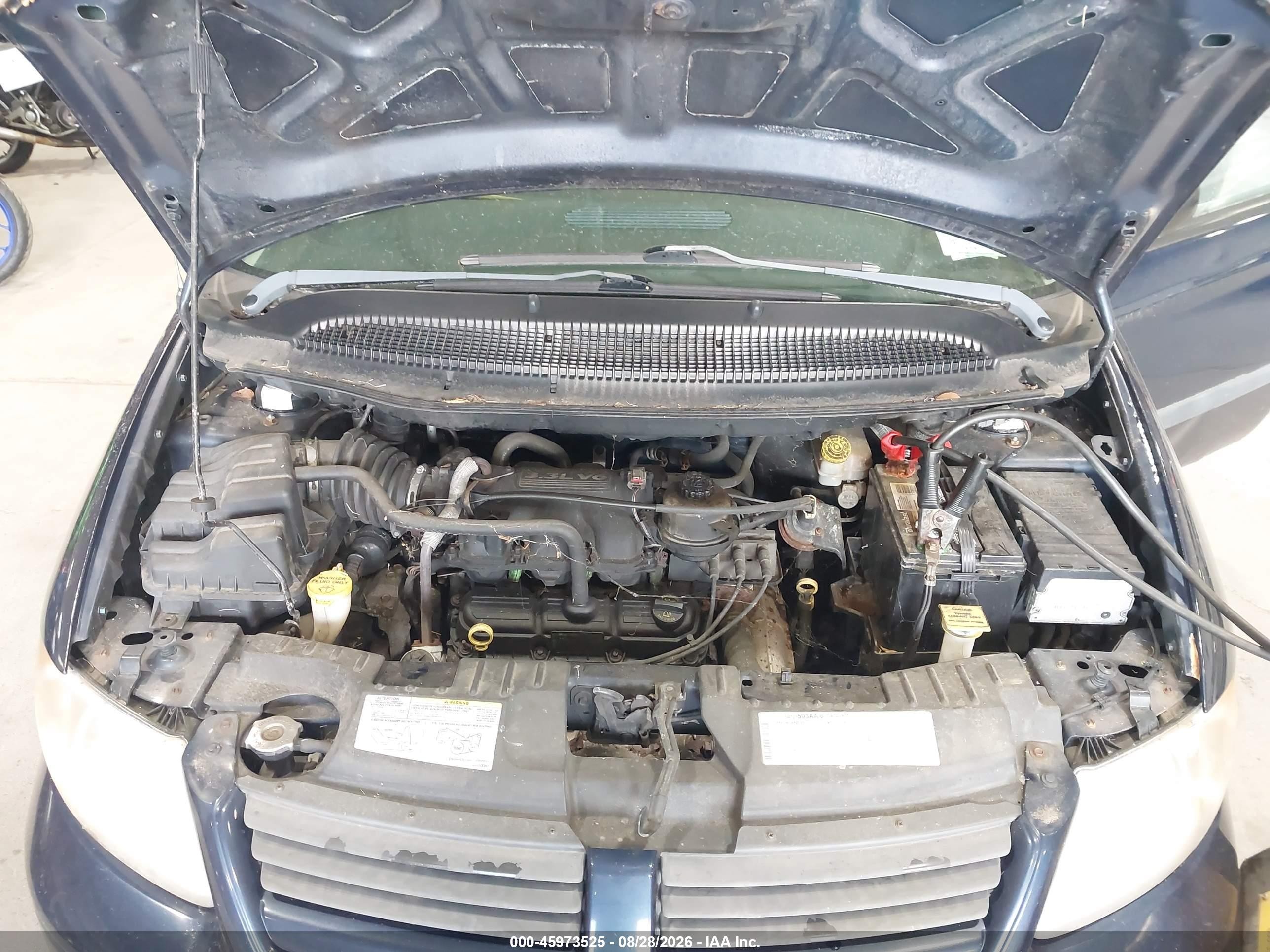 2006 Dodge Grand Caravan Se Dark Blue vin: 1D4GP24R36B673959