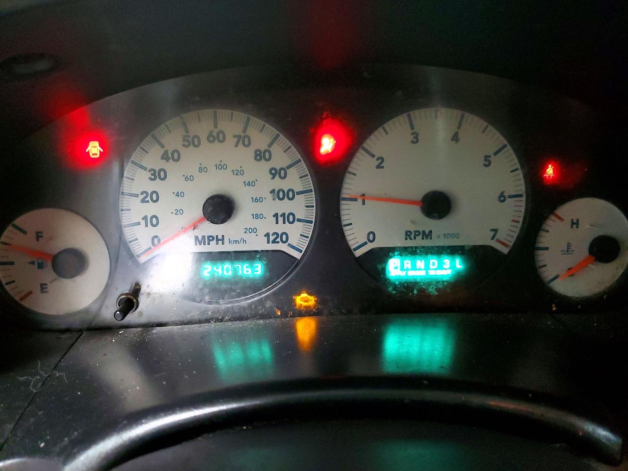 2007 Dodge Grand Caravan Se Blue vin: 1D4GP24R37B135912