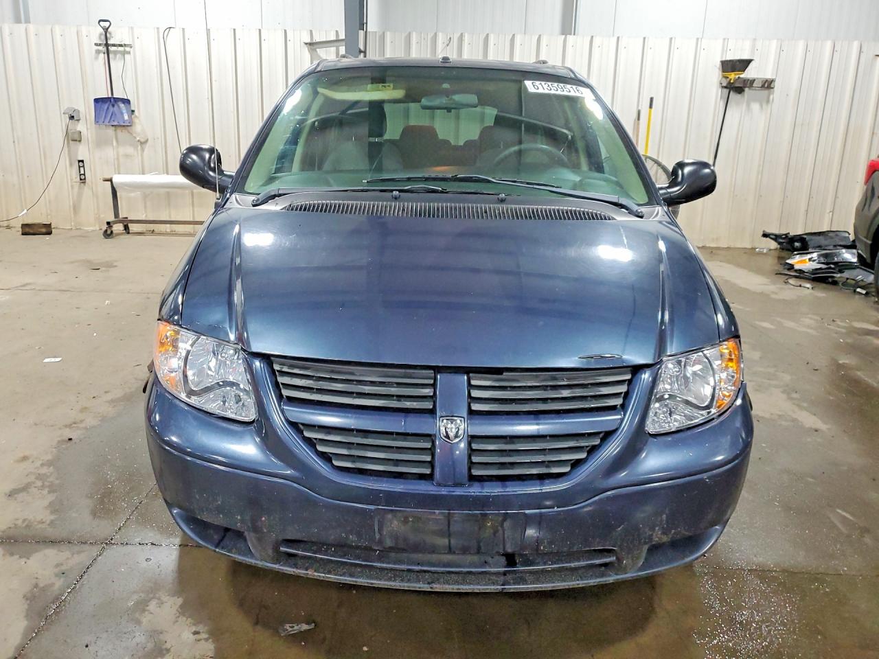 2007 Dodge Grand Caravan Se Blue vin: 1D4GP24R37B135912