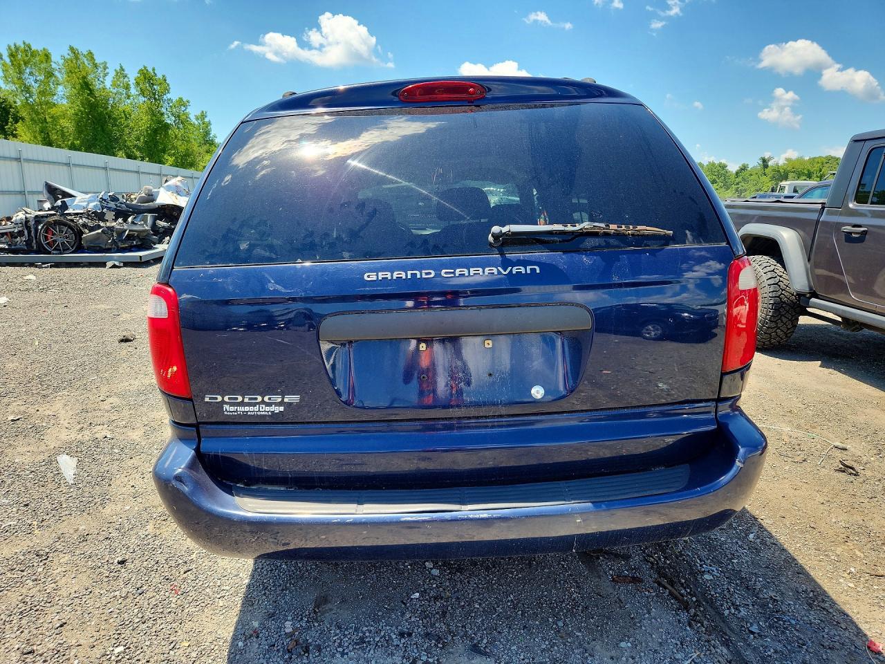 2004 Dodge Grand Caravan Se Blue vin: 1D4GP24R44B553262