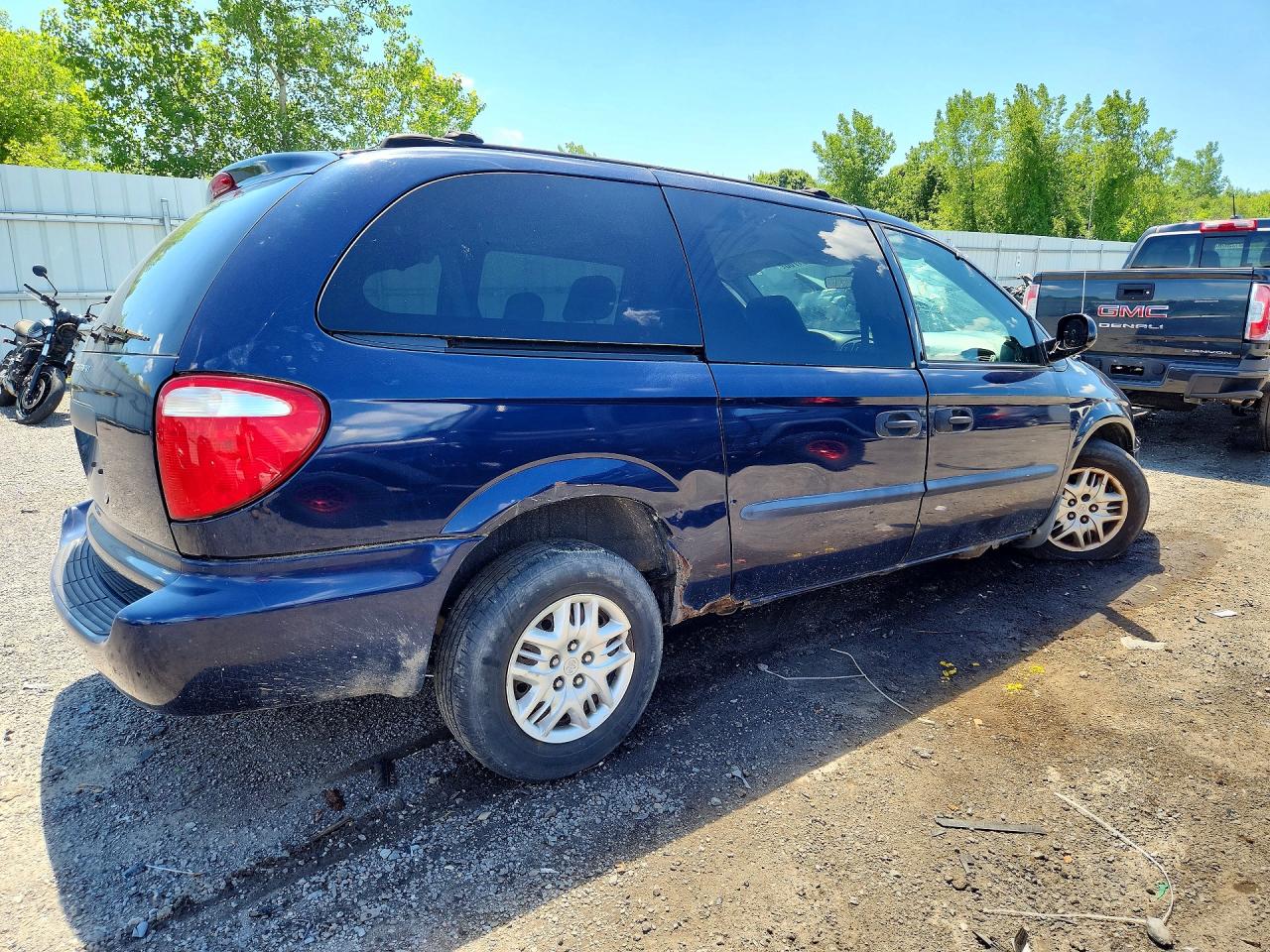 2004 Dodge Grand Caravan Se Blue vin: 1D4GP24R44B553262
