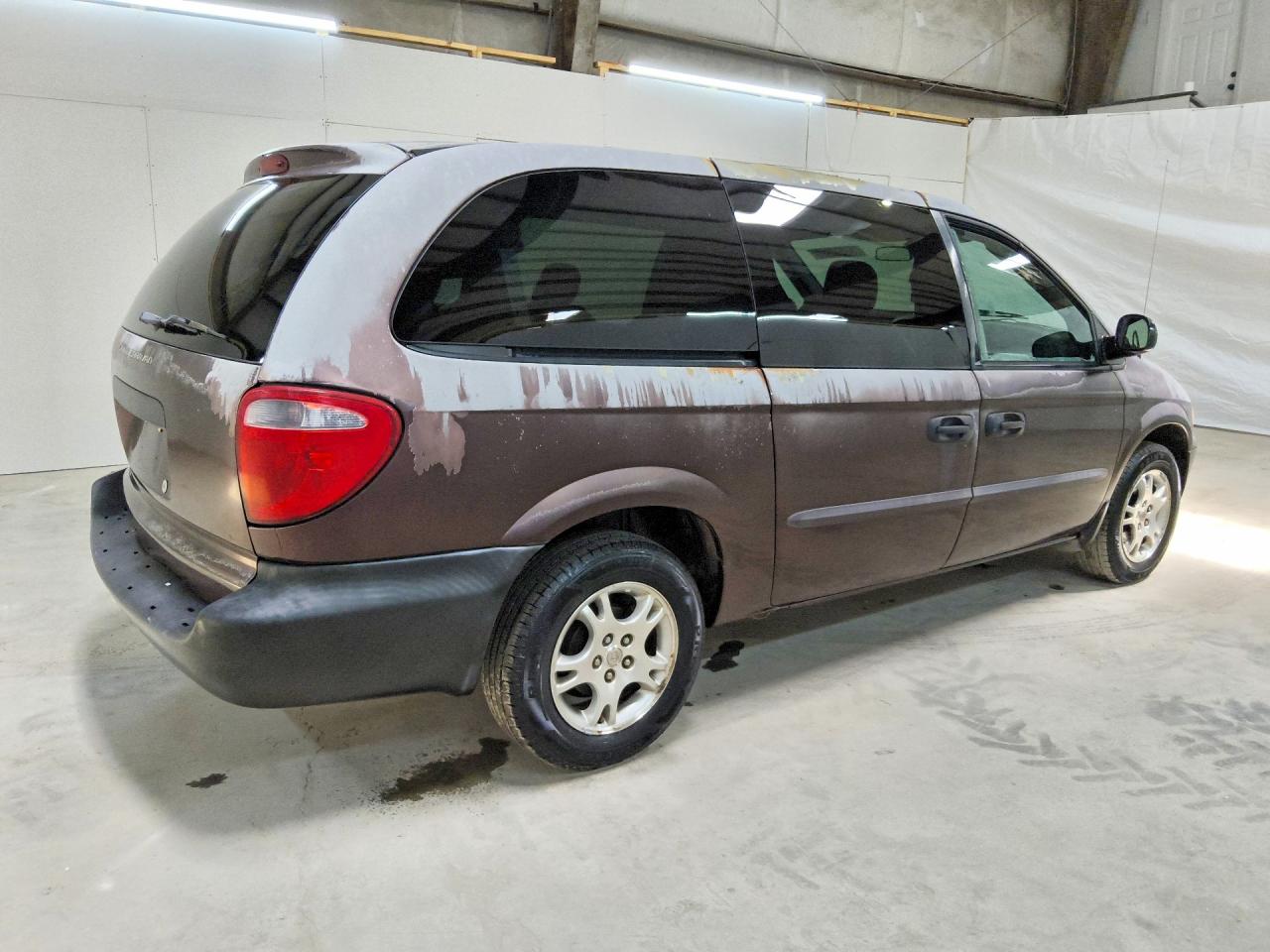 2004 Dodge Grand Caravan Se Maroon vin: 1D4GP24R44B584012