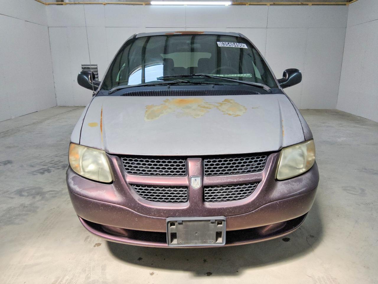 2004 Dodge Grand Caravan Se Maroon vin: 1D4GP24R44B584012