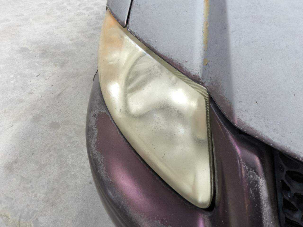 2004 Dodge Grand Caravan Se Maroon vin: 1D4GP24R44B584012 Damage: Right Head Lamp, Faded, Repair Required