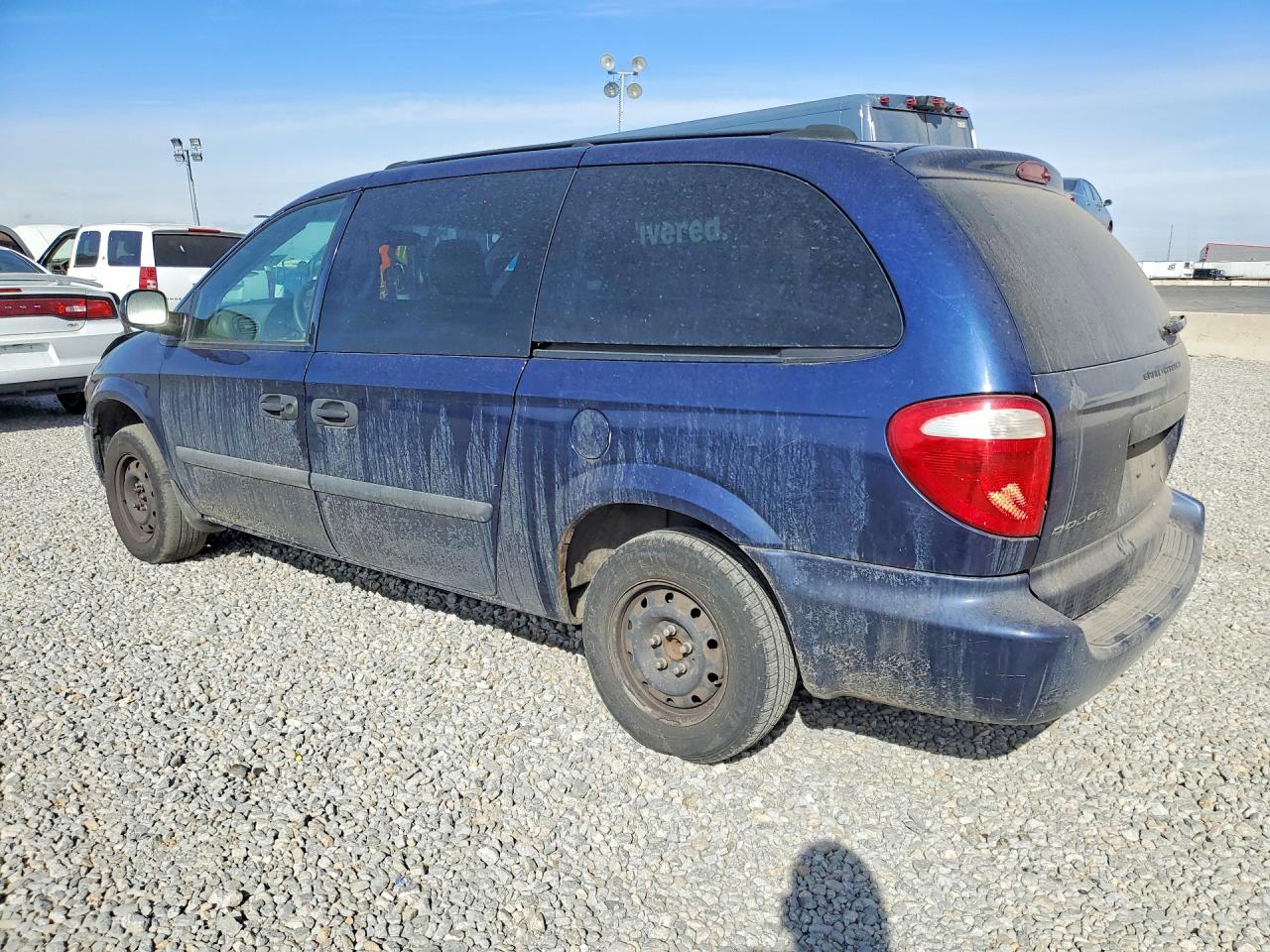 2005 Dodge Grand Caravan Se Blue vin: 1D4GP24R45B315459