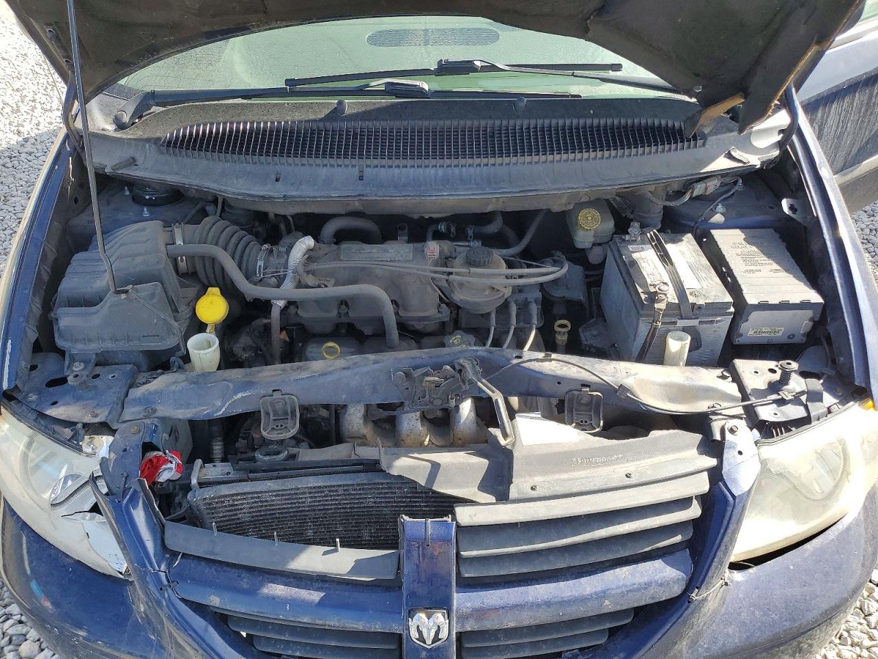 2005 Dodge Grand Caravan Se Blue vin: 1D4GP24R45B315459