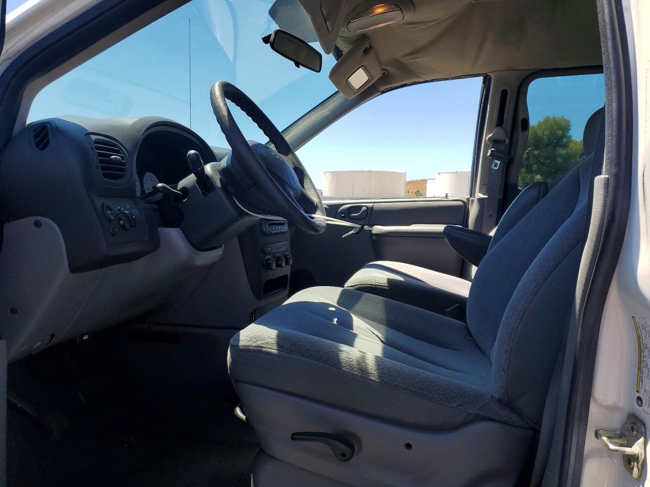 2006 Dodge Grand Caravan White vin: 1D4GP24R46B503920