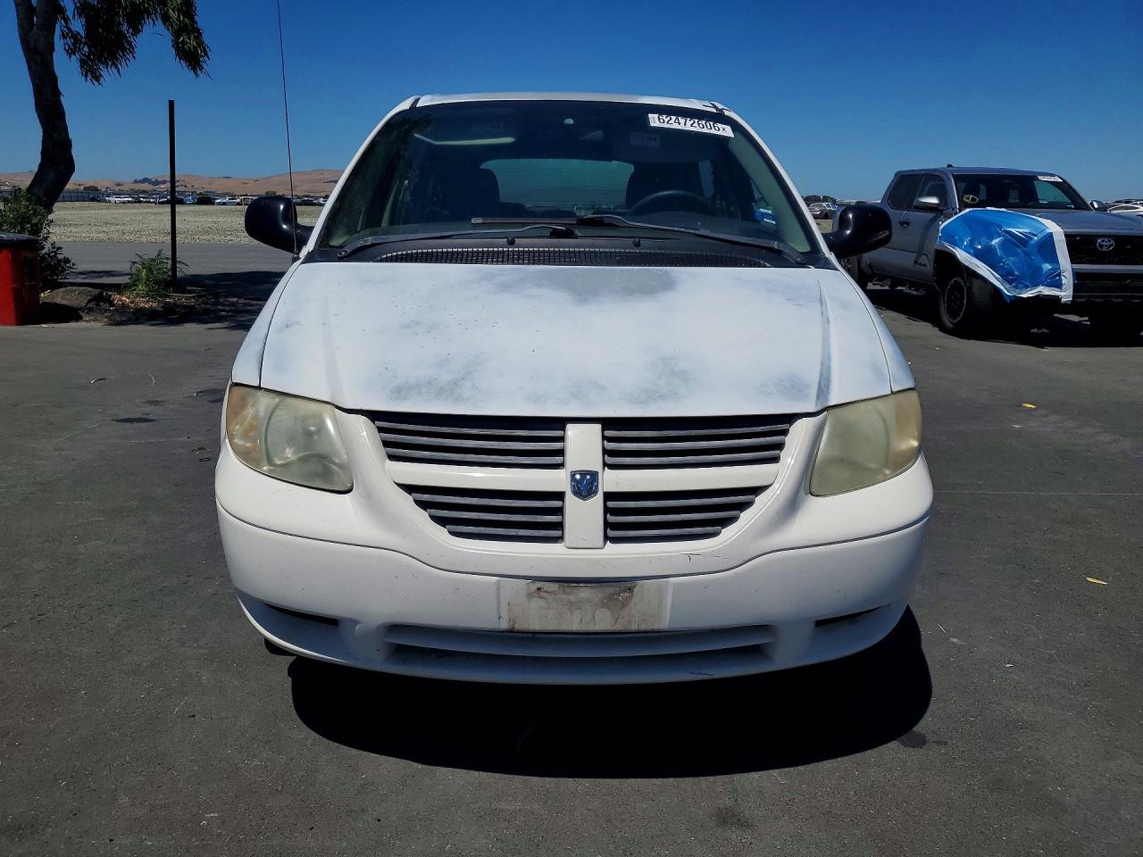 2006 Dodge Grand Caravan White vin: 1D4GP24R46B503920