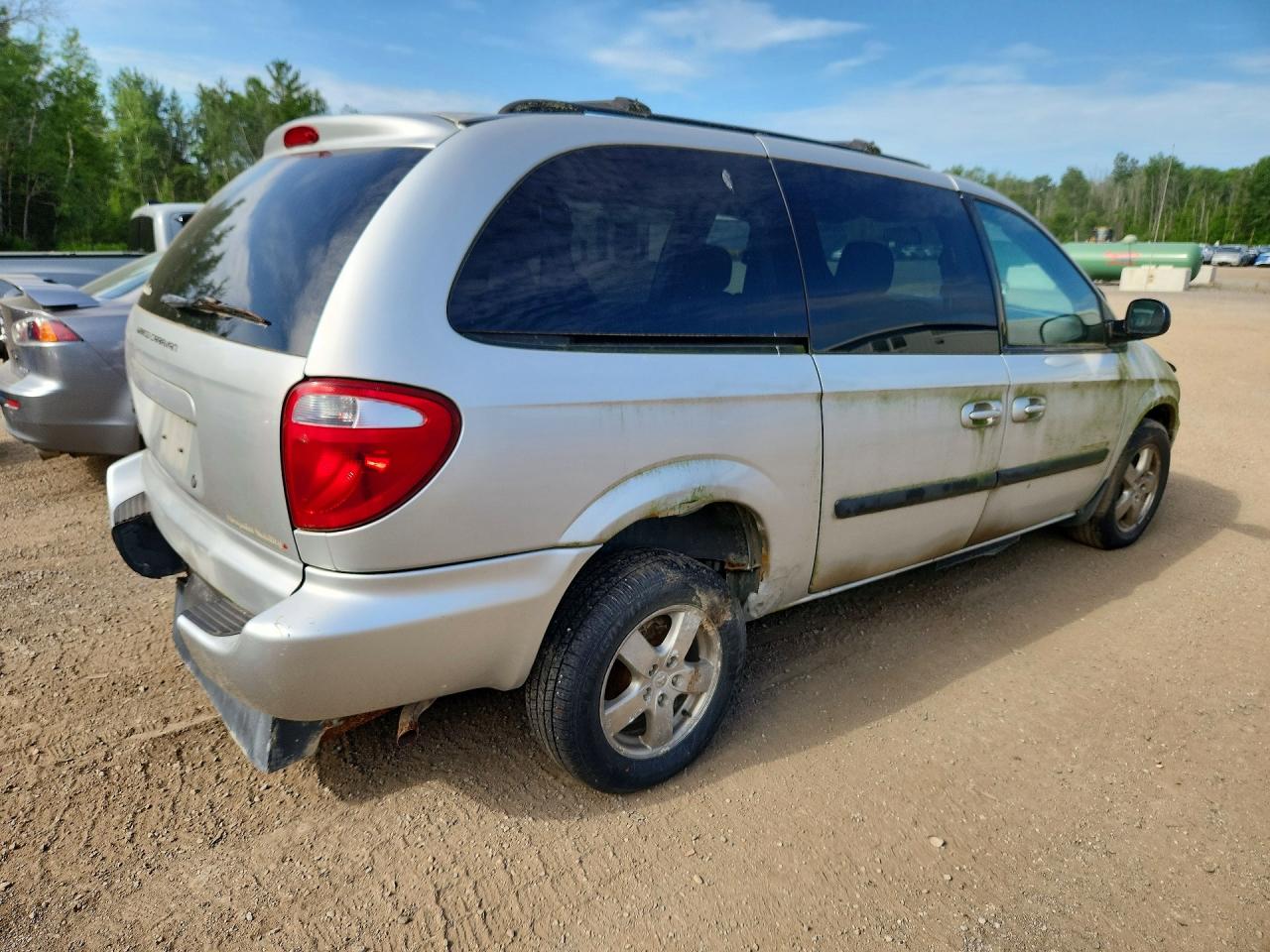 2006 Dodge Grand Caravan Se Silver vin: 1D4GP24R46B614127