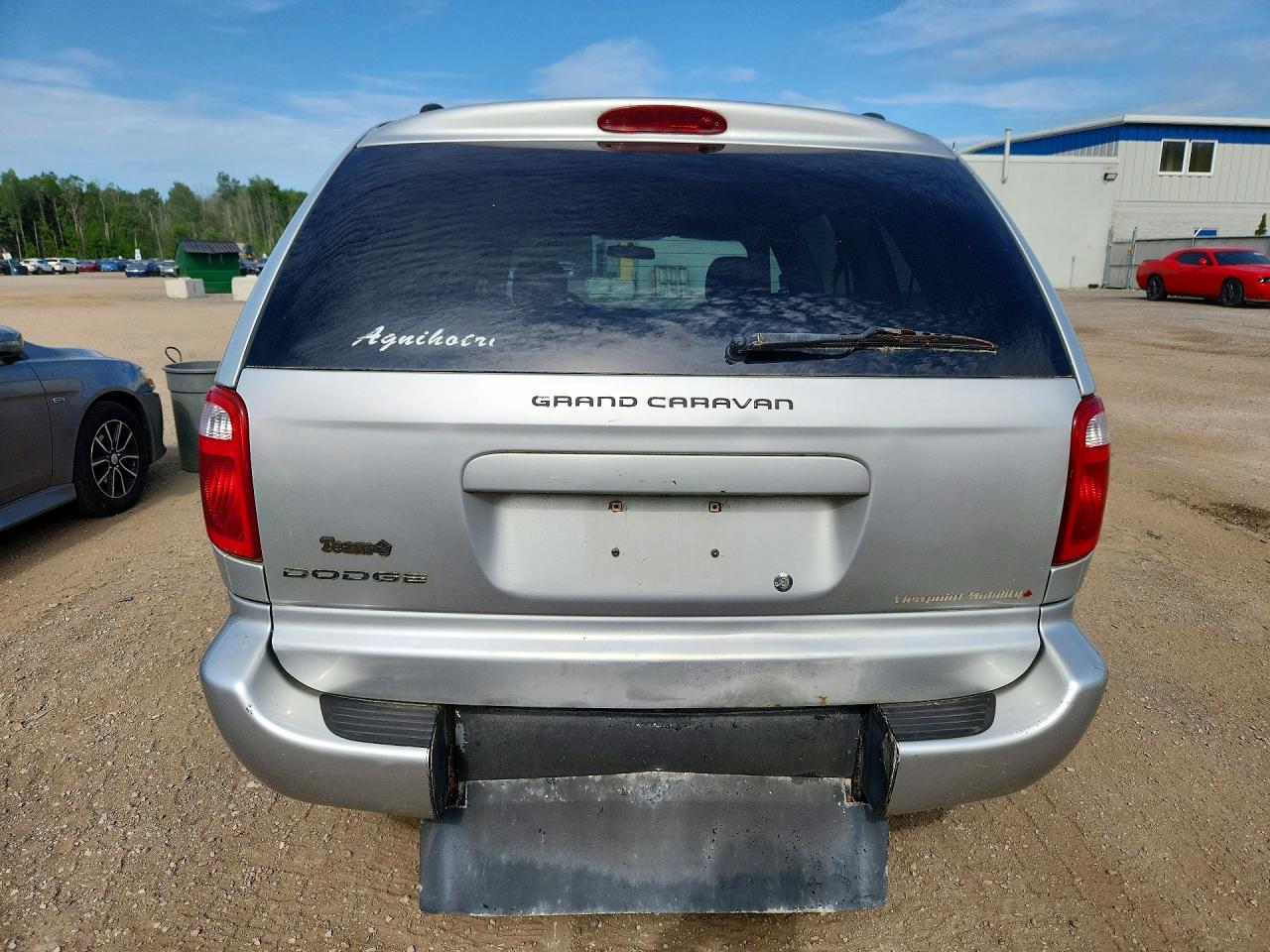 2006 Dodge Grand Caravan Se Silver vin: 1D4GP24R46B614127