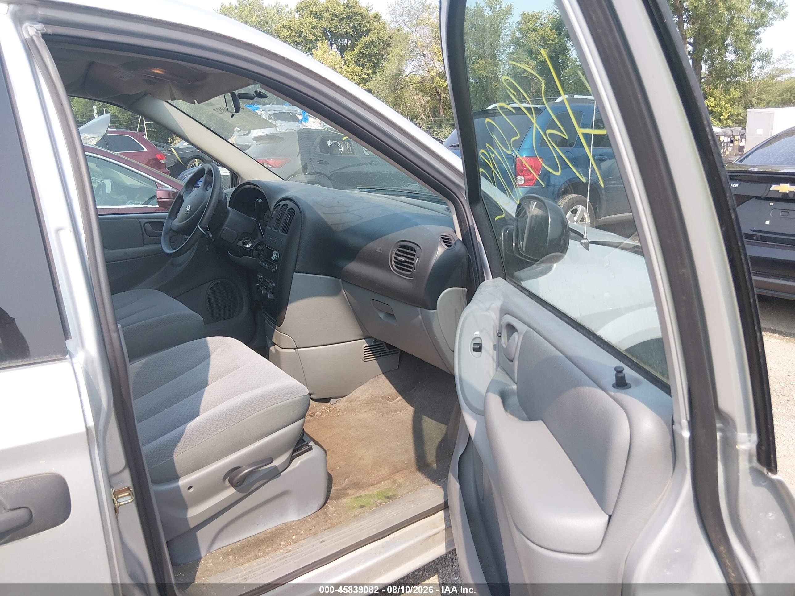 2006 Dodge Grand Caravan Se Серебряный vin: 1D4GP24R46B694884