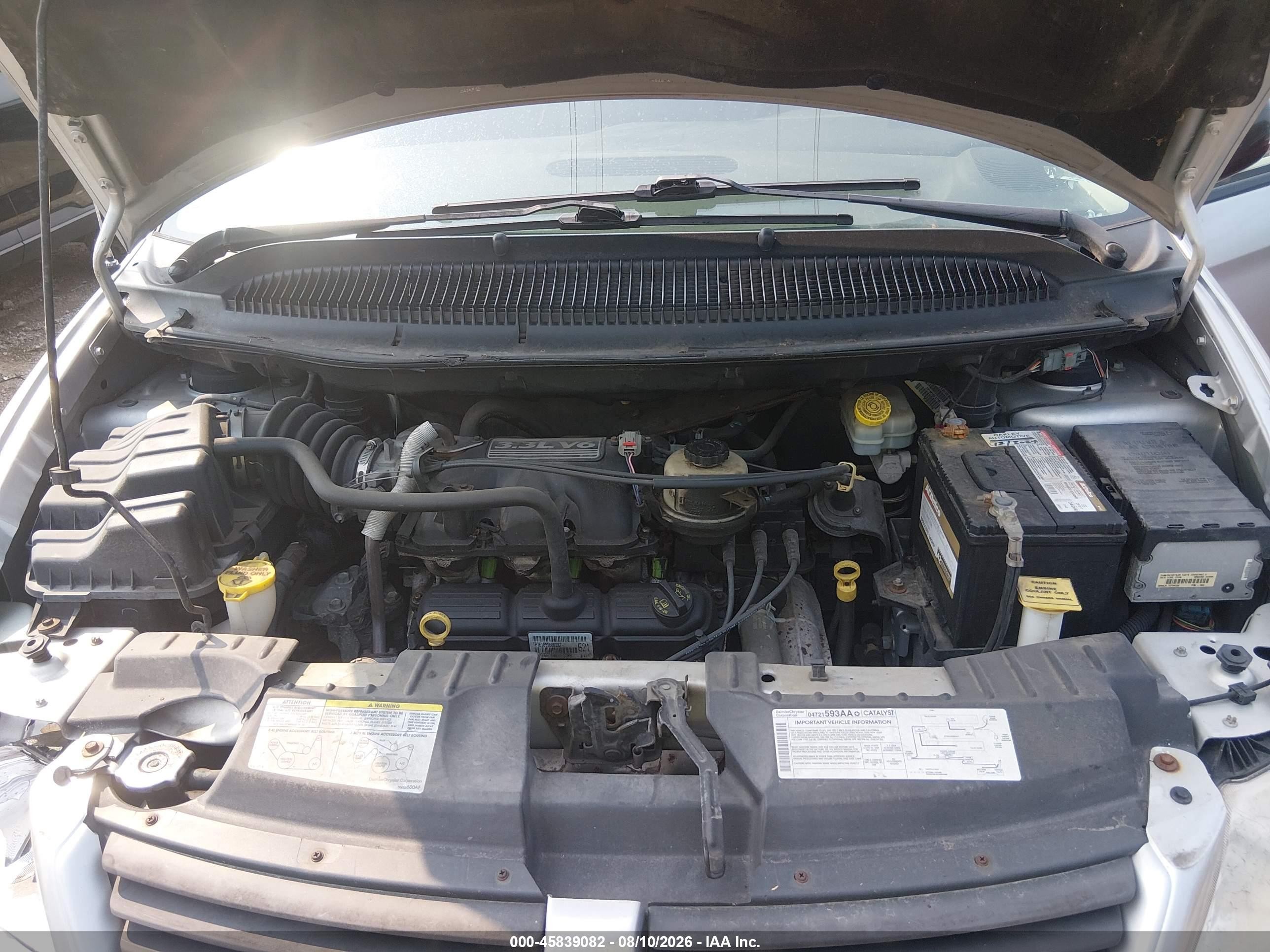 2006 Dodge Grand Caravan Se Серебряный vin: 1D4GP24R46B694884