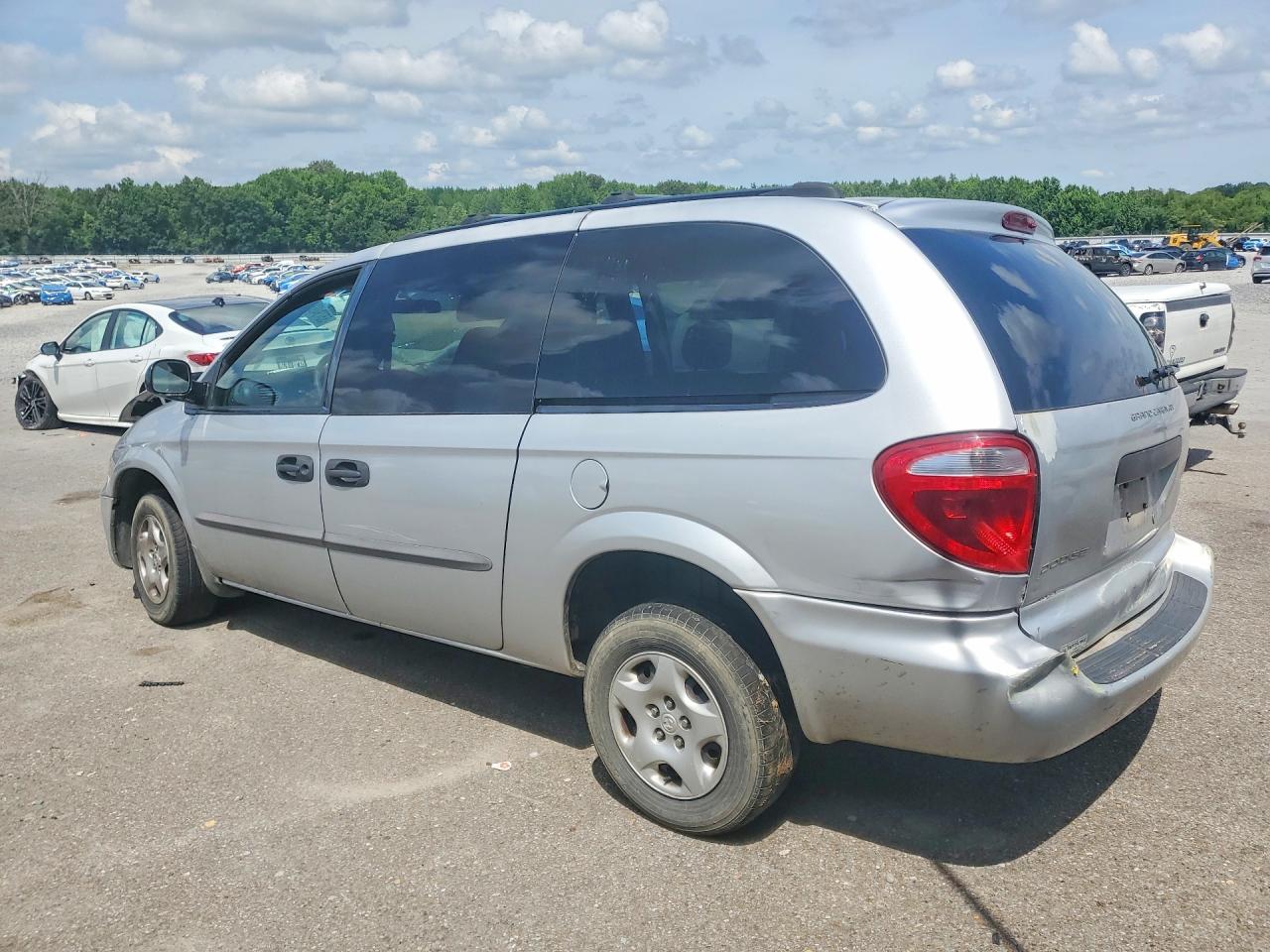 2004 Dodge Grand Caravan Silver vin: 1D4GP24R54B502997
