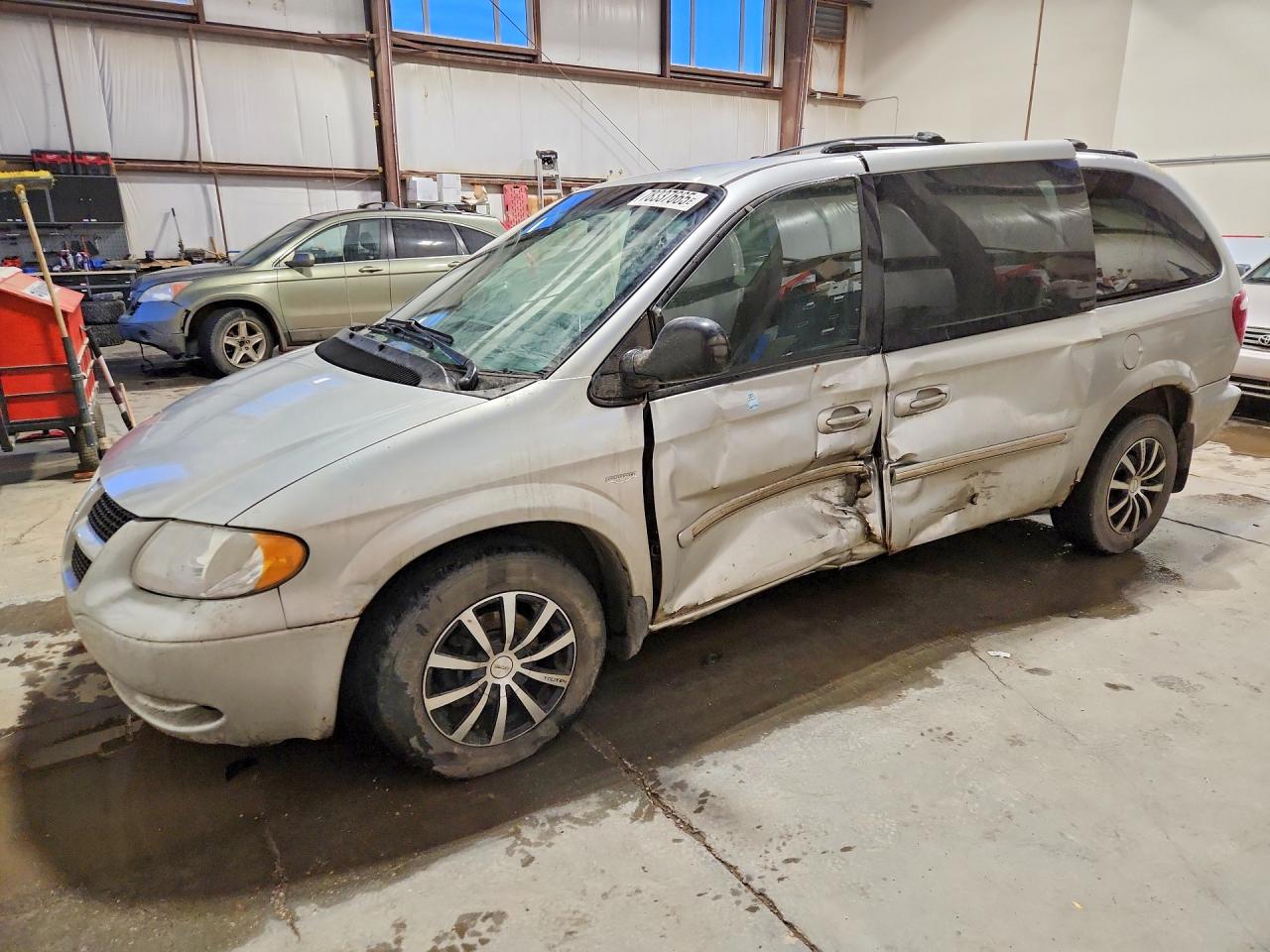 2004 Dodge Grand Caravan Se Silver vin: 1D4GP24R54B583208