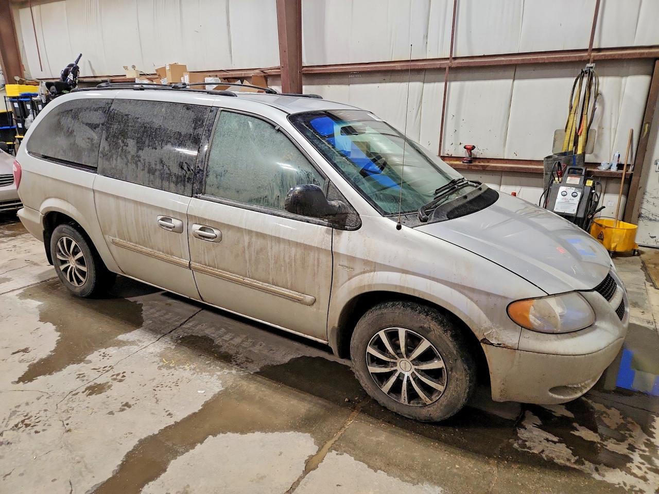 2004 Dodge Grand Caravan Se Silver vin: 1D4GP24R54B583208