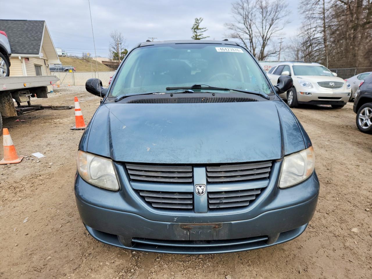 2005 Dodge Grand Caravan Teal vin: 1D4GP24R55B363360