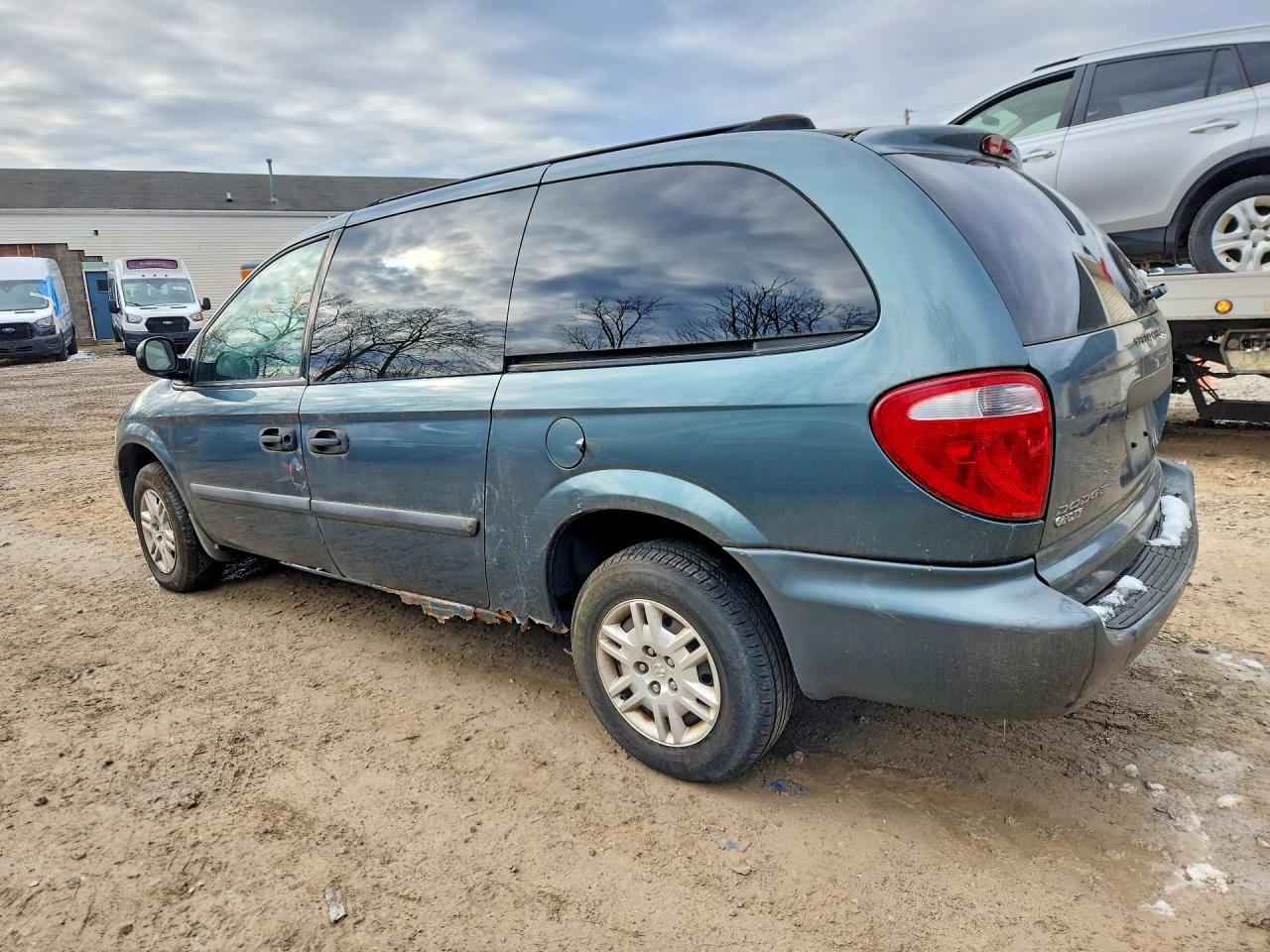 2005 Dodge Grand Caravan Teal vin: 1D4GP24R55B363360