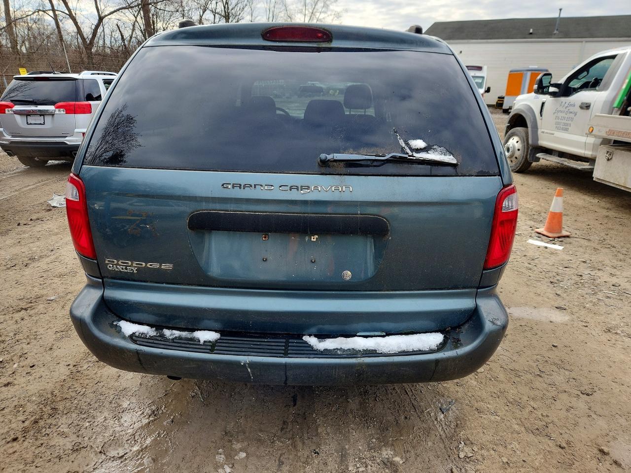 2005 Dodge Grand Caravan Teal vin: 1D4GP24R55B363360
