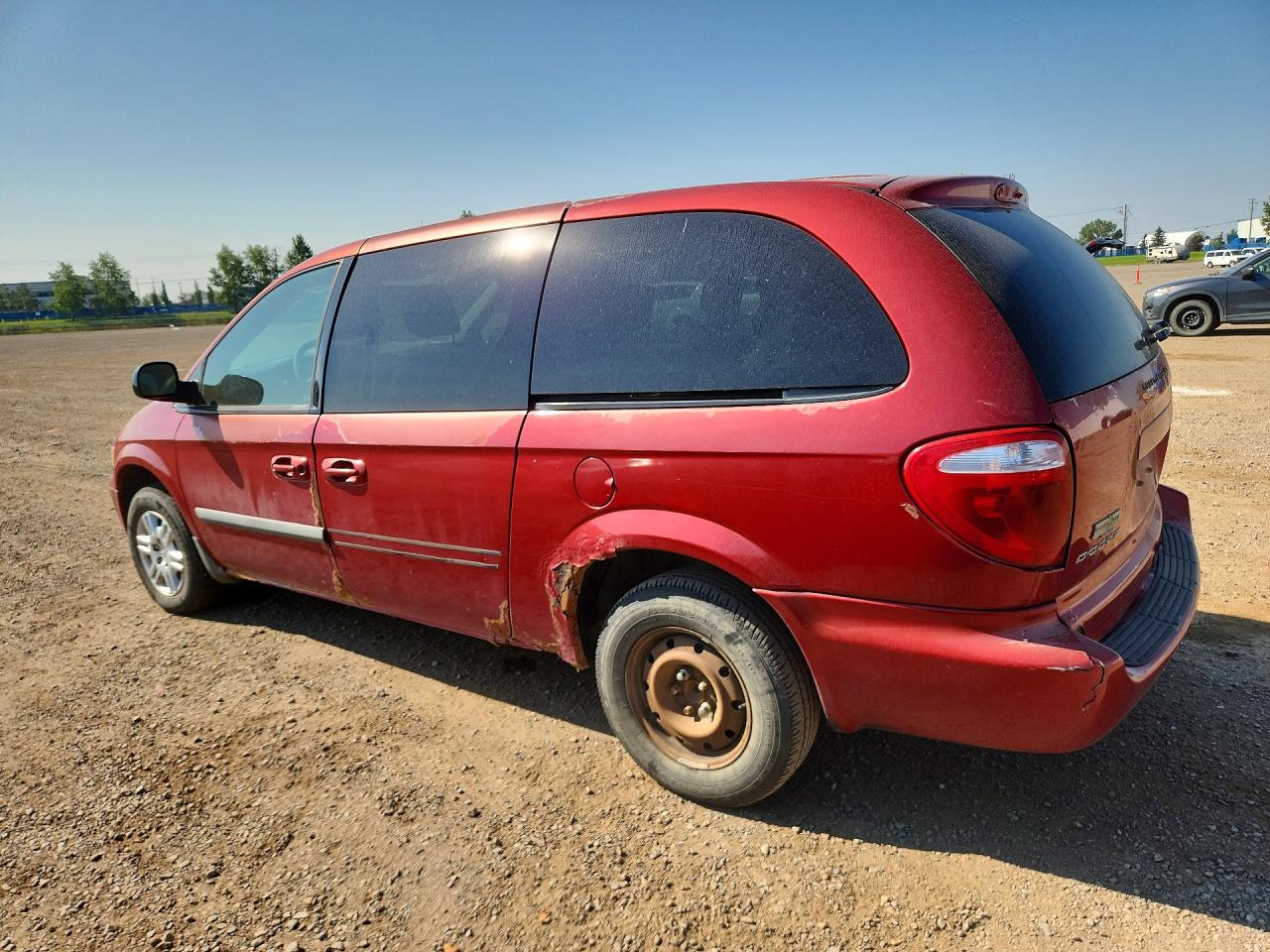2006 Dodge Grand Caravan Se Red vin: 1D4GP24R56B564225