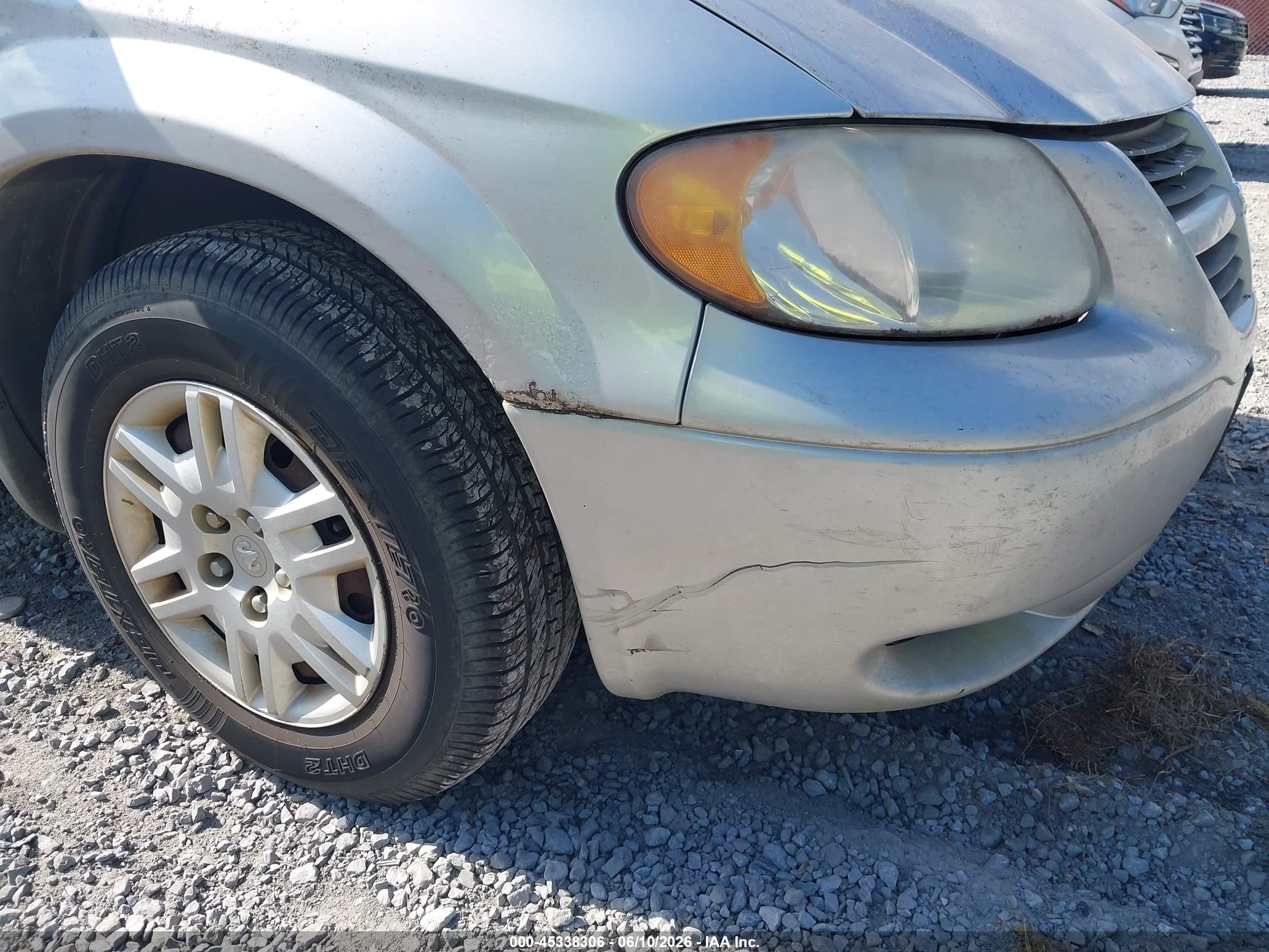2006 Dodge Grand Caravan Se Silver vin: 1D4GP24R56B677687