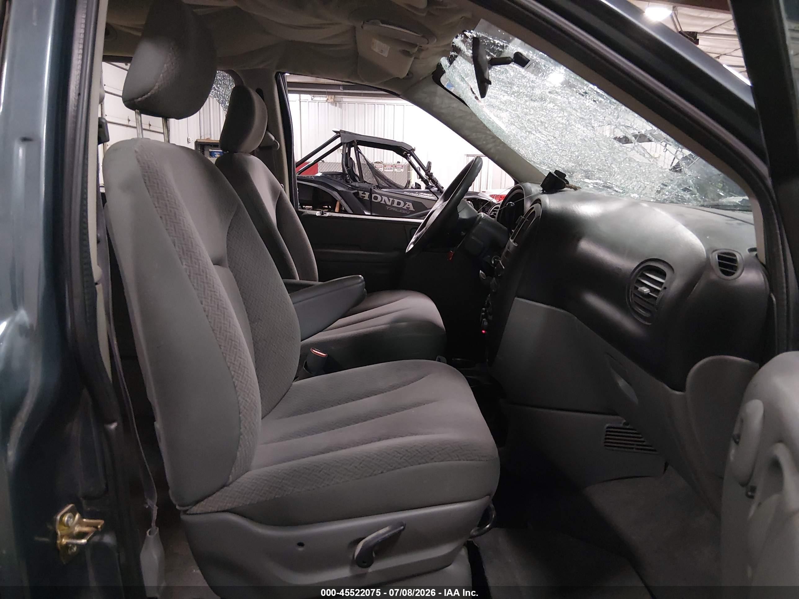 2007 Dodge Grand Caravan Se Blue vin: 1D4GP24R57B127195
