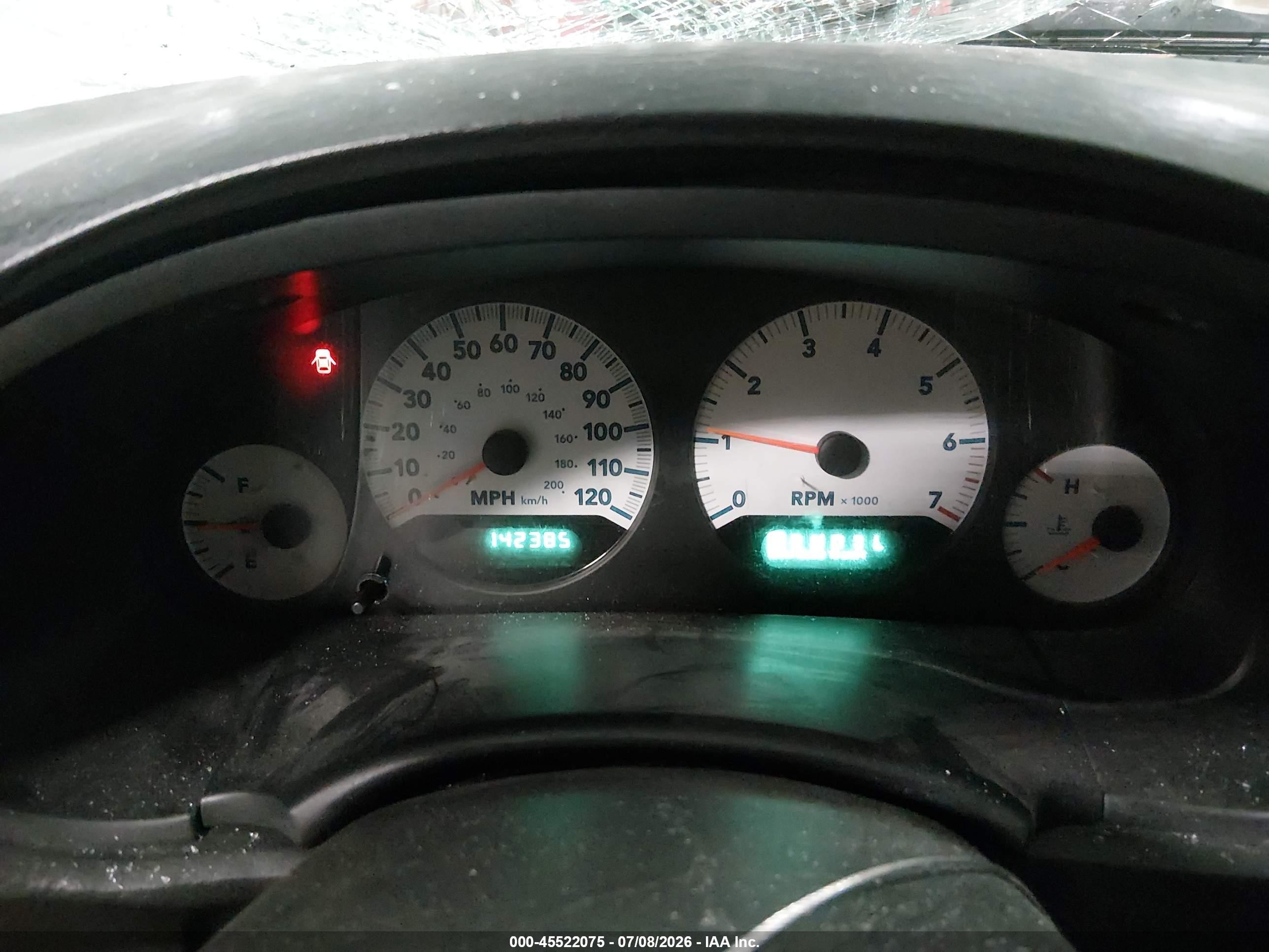 2007 Dodge Grand Caravan Se Blue vin: 1D4GP24R57B127195