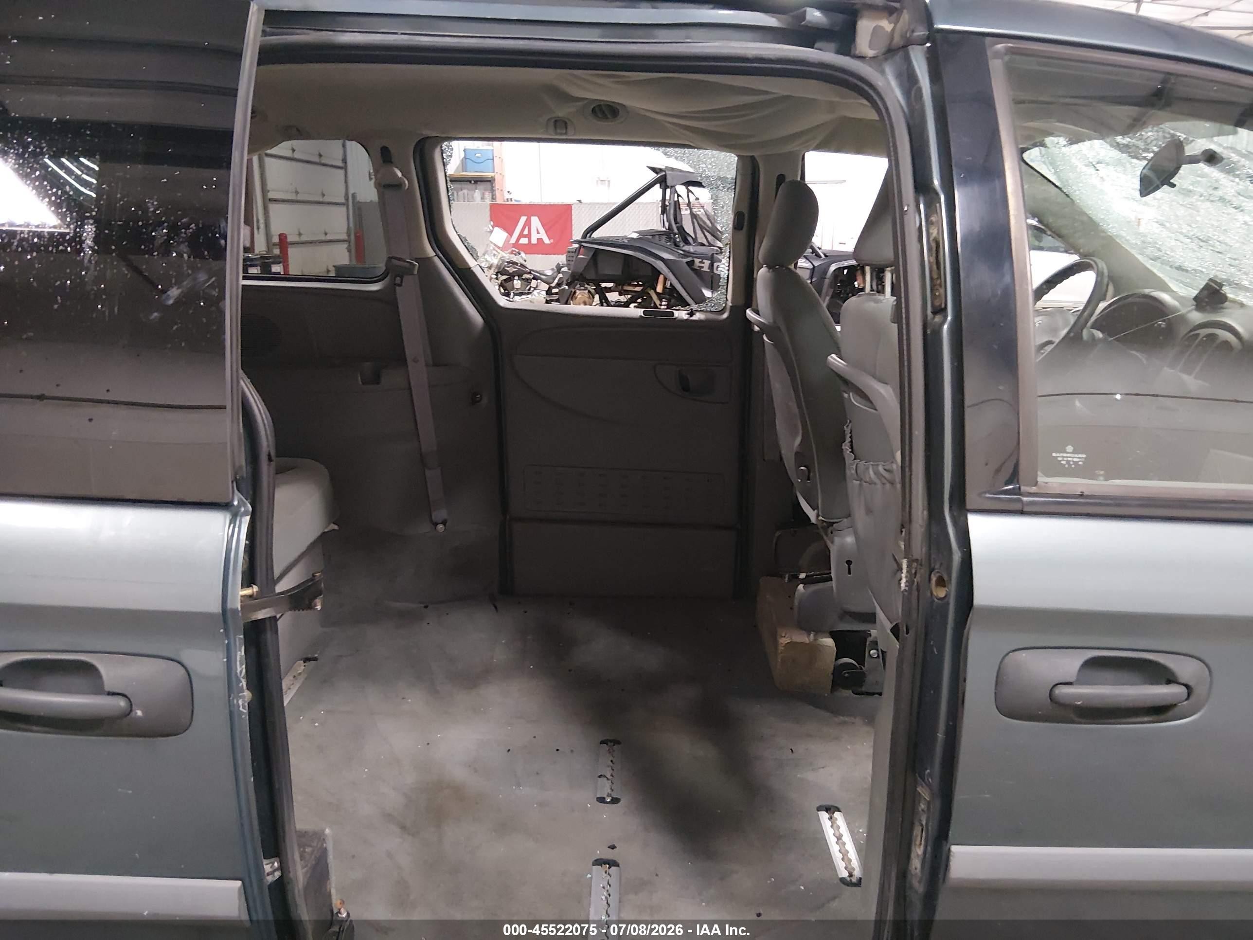 2007 Dodge Grand Caravan Se Blue vin: 1D4GP24R57B127195