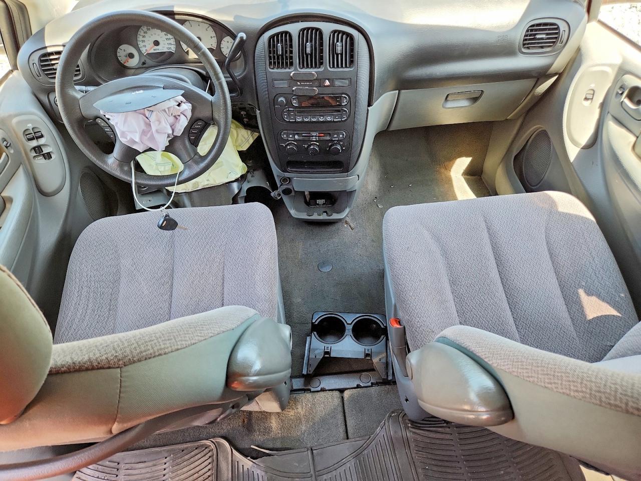 2007 Dodge Grand Caravan Se Red vin: 1D4GP24R57B166188