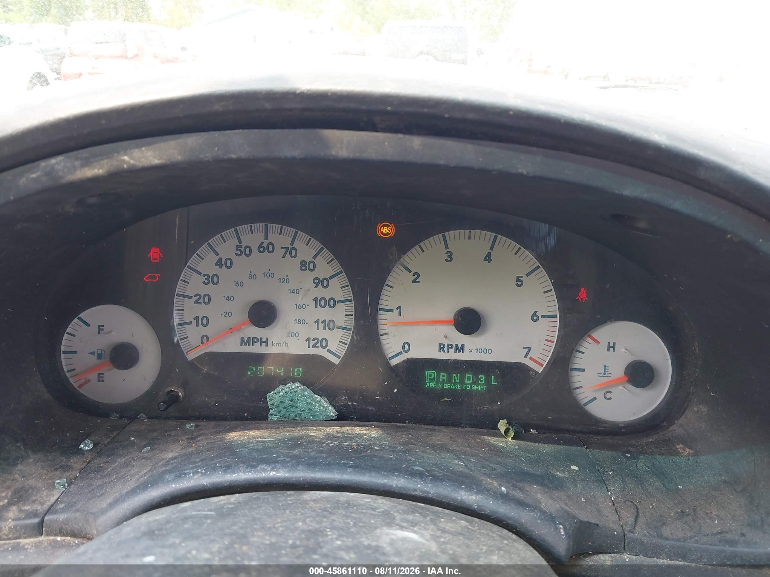 2007 Dodge Grand Caravan Se Green vin: 1D4GP24R57B194105