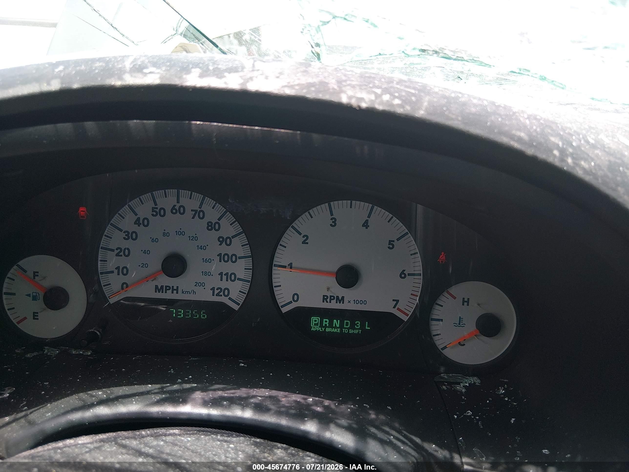 2007 Dodge Grand Caravan Se Blue vin: 1D4GP24R57B228267
