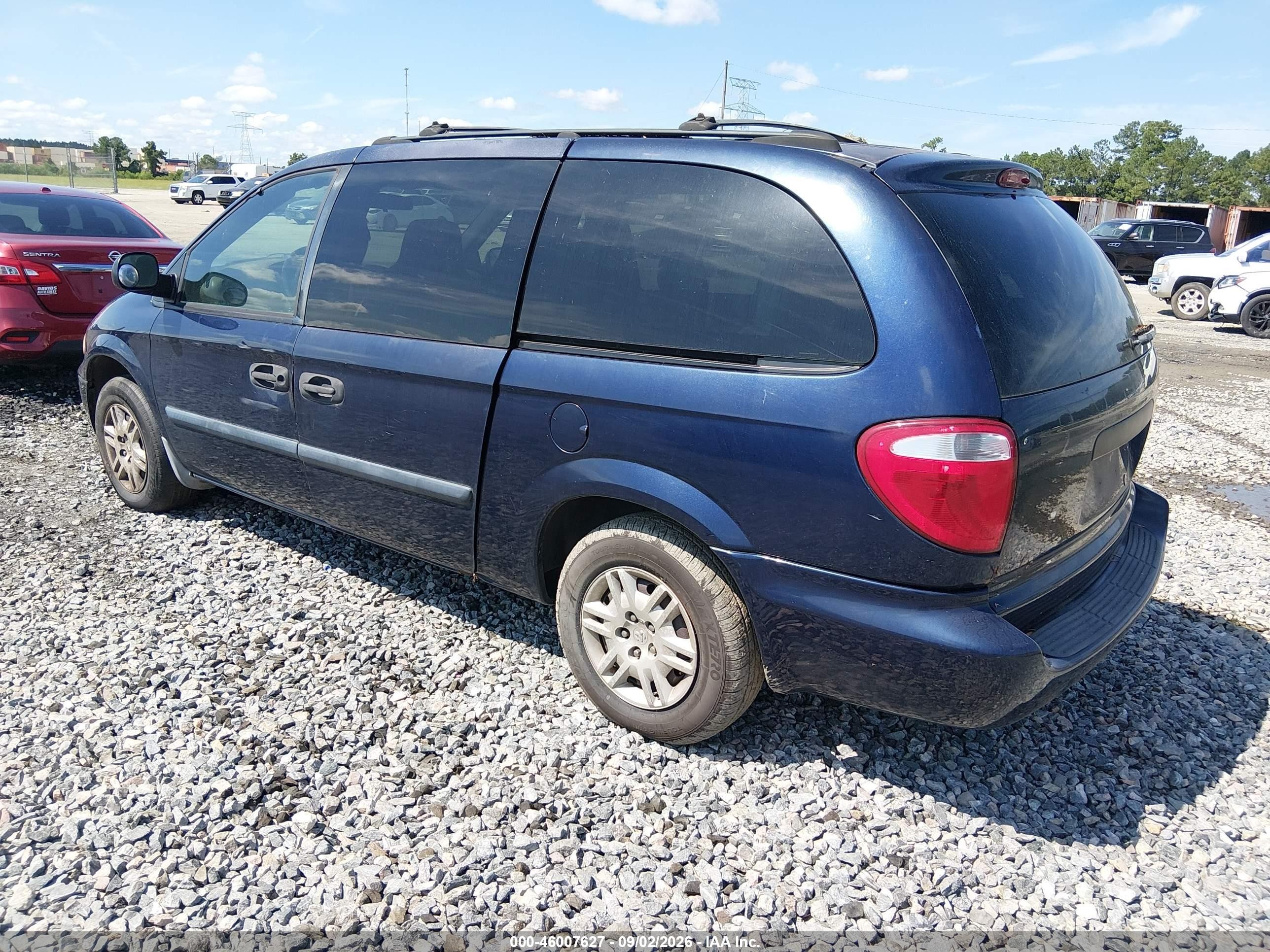 2005 Dodge Grand Caravan Se Dark Blue vin: 1D4GP24R65B142169