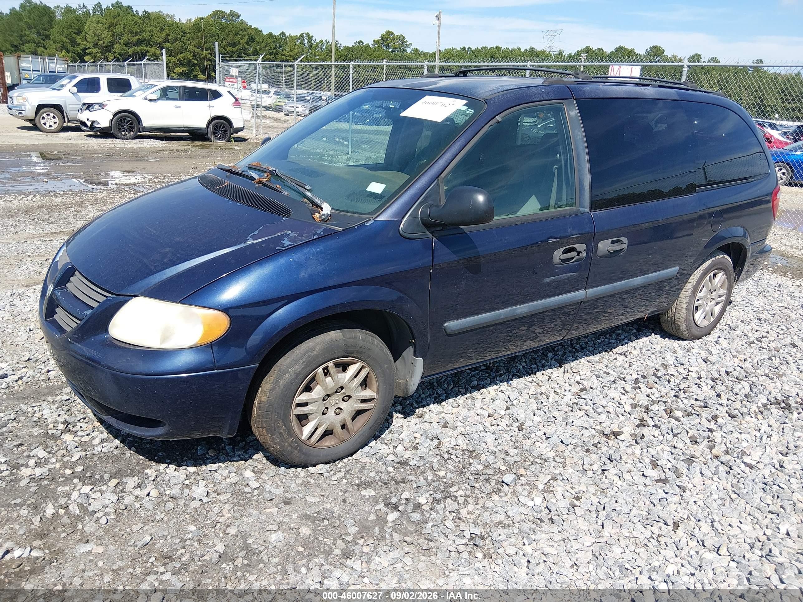 2005 Dodge Grand Caravan Se Dark Blue vin: 1D4GP24R65B142169