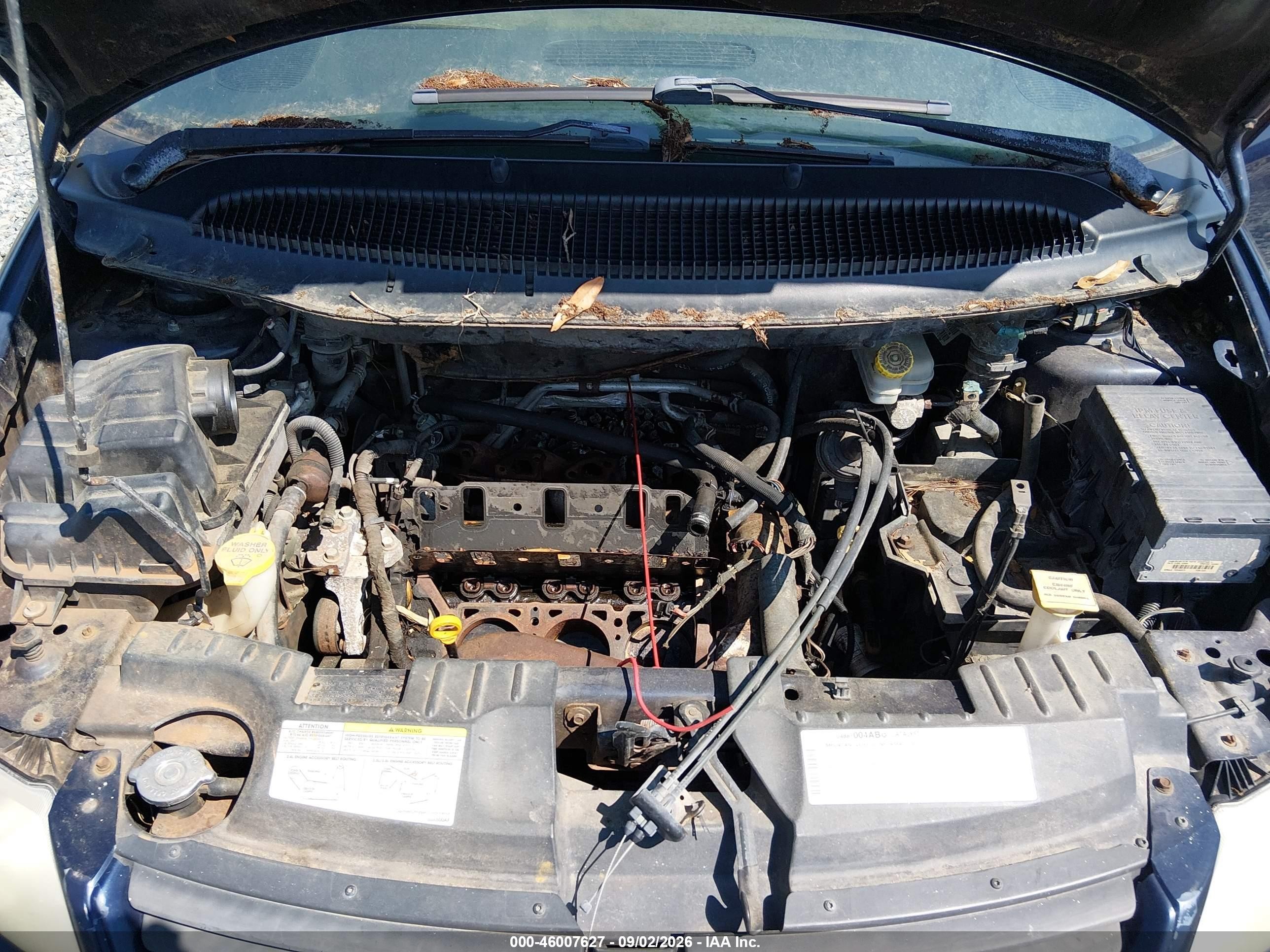 2005 Dodge Grand Caravan Se Dark Blue vin: 1D4GP24R65B142169