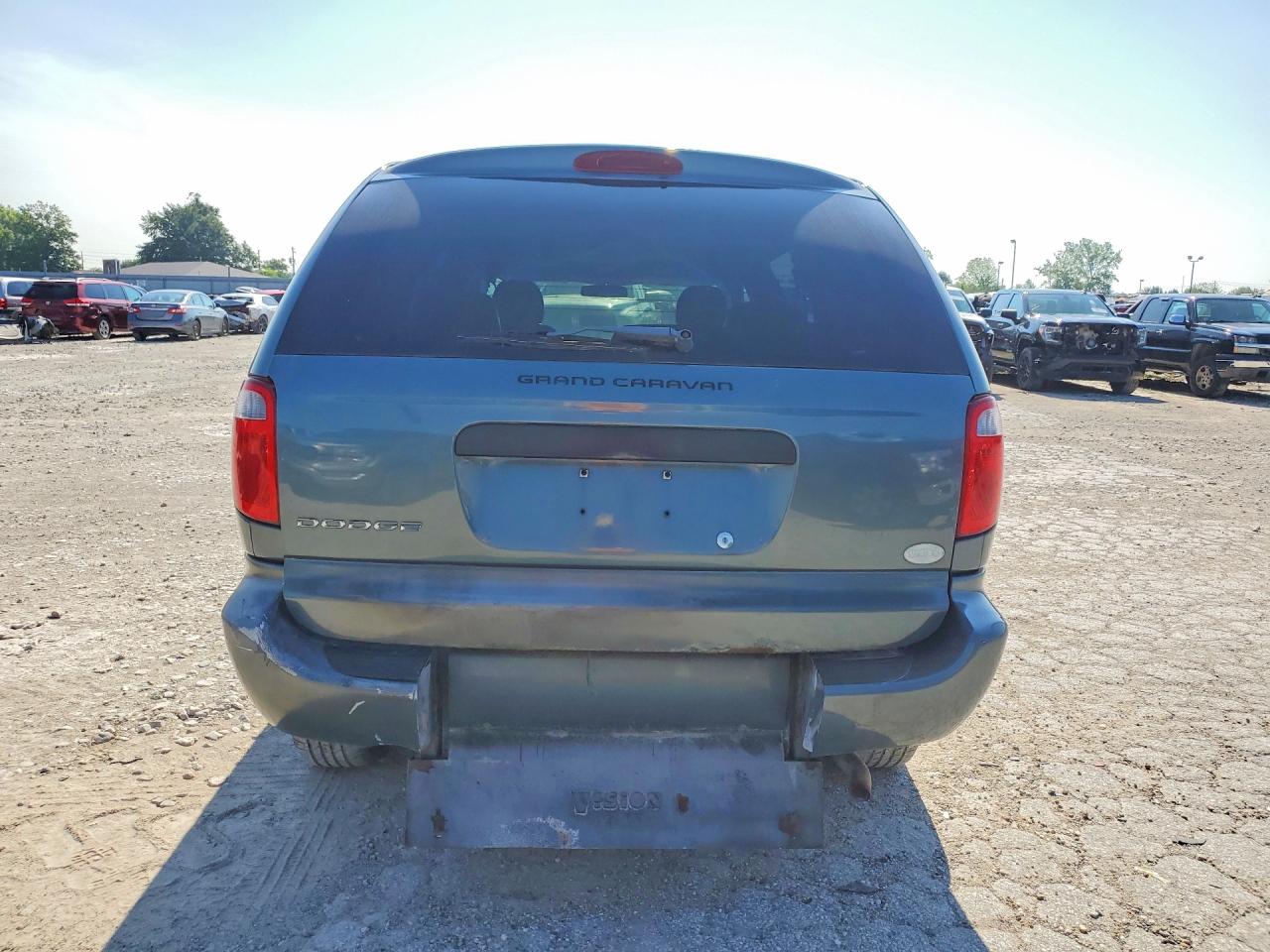 2006 Dodge Grand Caravan Wheelchair Van-pri Fleet Turquoise vin: 1D4GP24R66B510951
