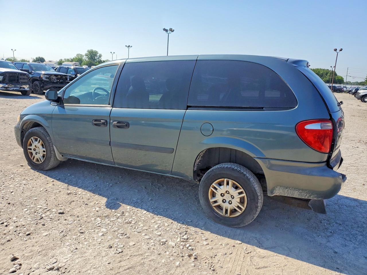 2006 Dodge Grand Caravan Wheelchair Van-pri Fleet Turquoise vin: 1D4GP24R66B510951