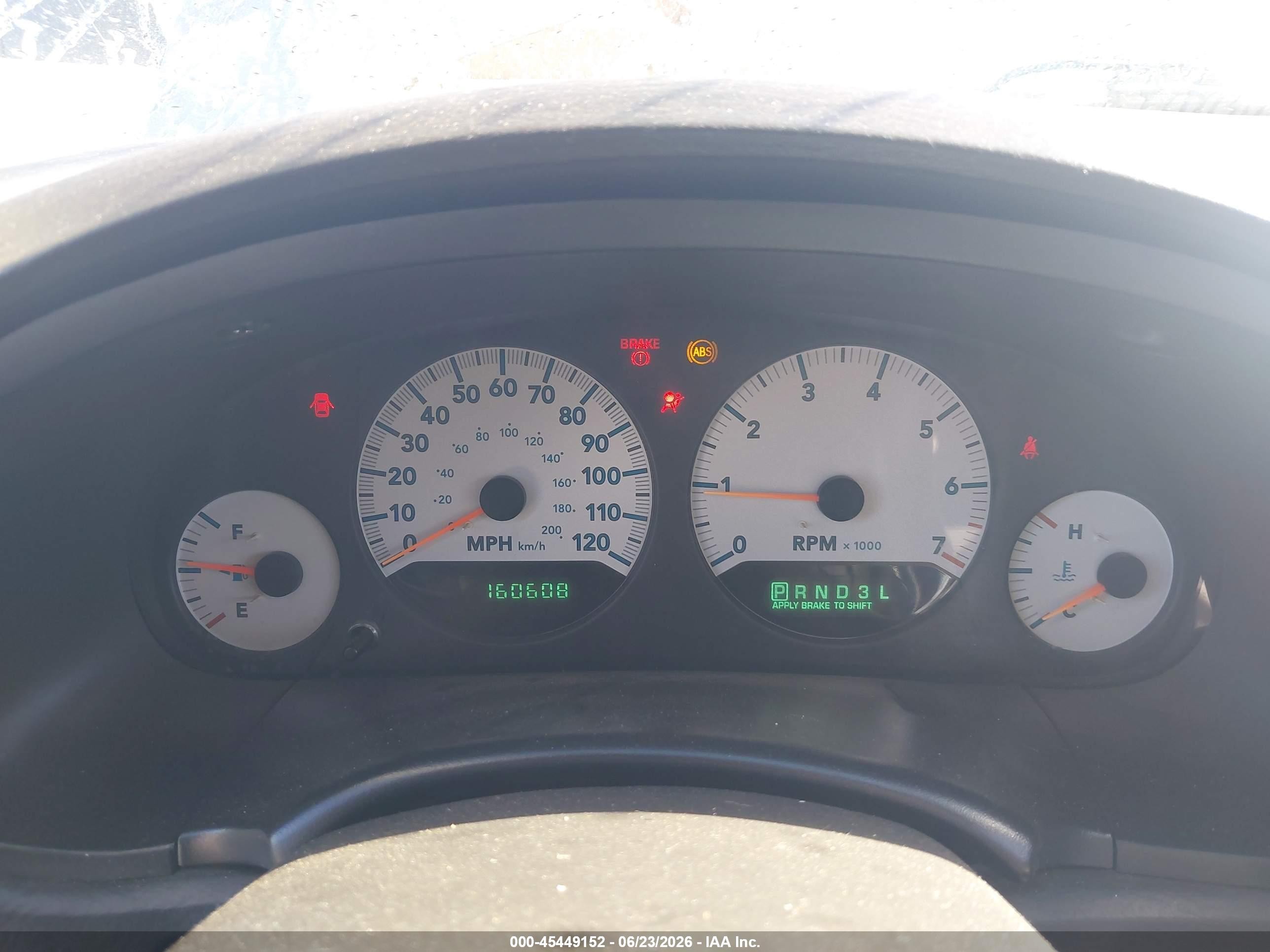 2006 Dodge Grand Caravan Se Light Blue vin: 1D4GP24R66B520086