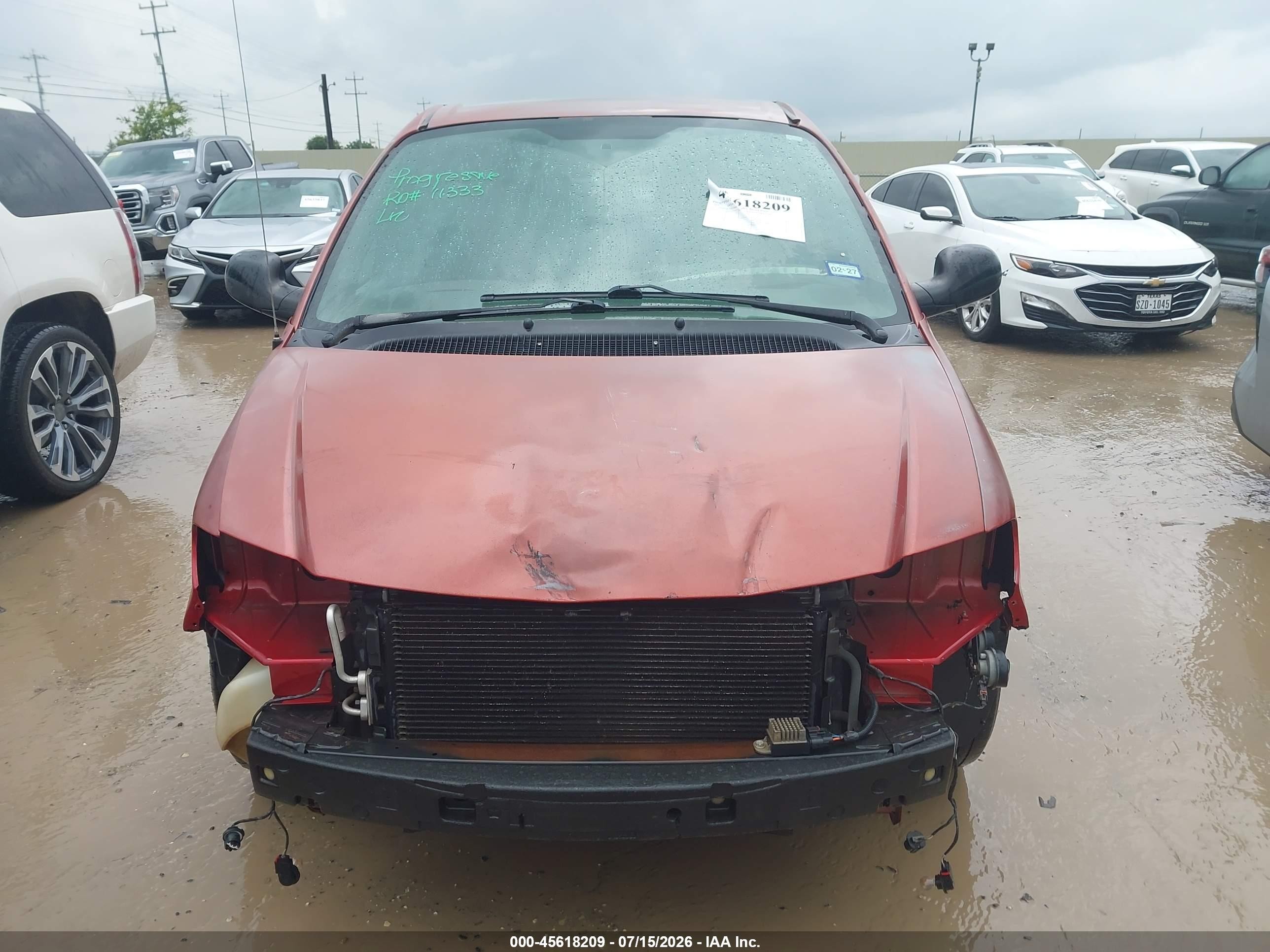 2003 Dodge Grand Caravan Se Maroon vin: 1D4GP24R73B333662
