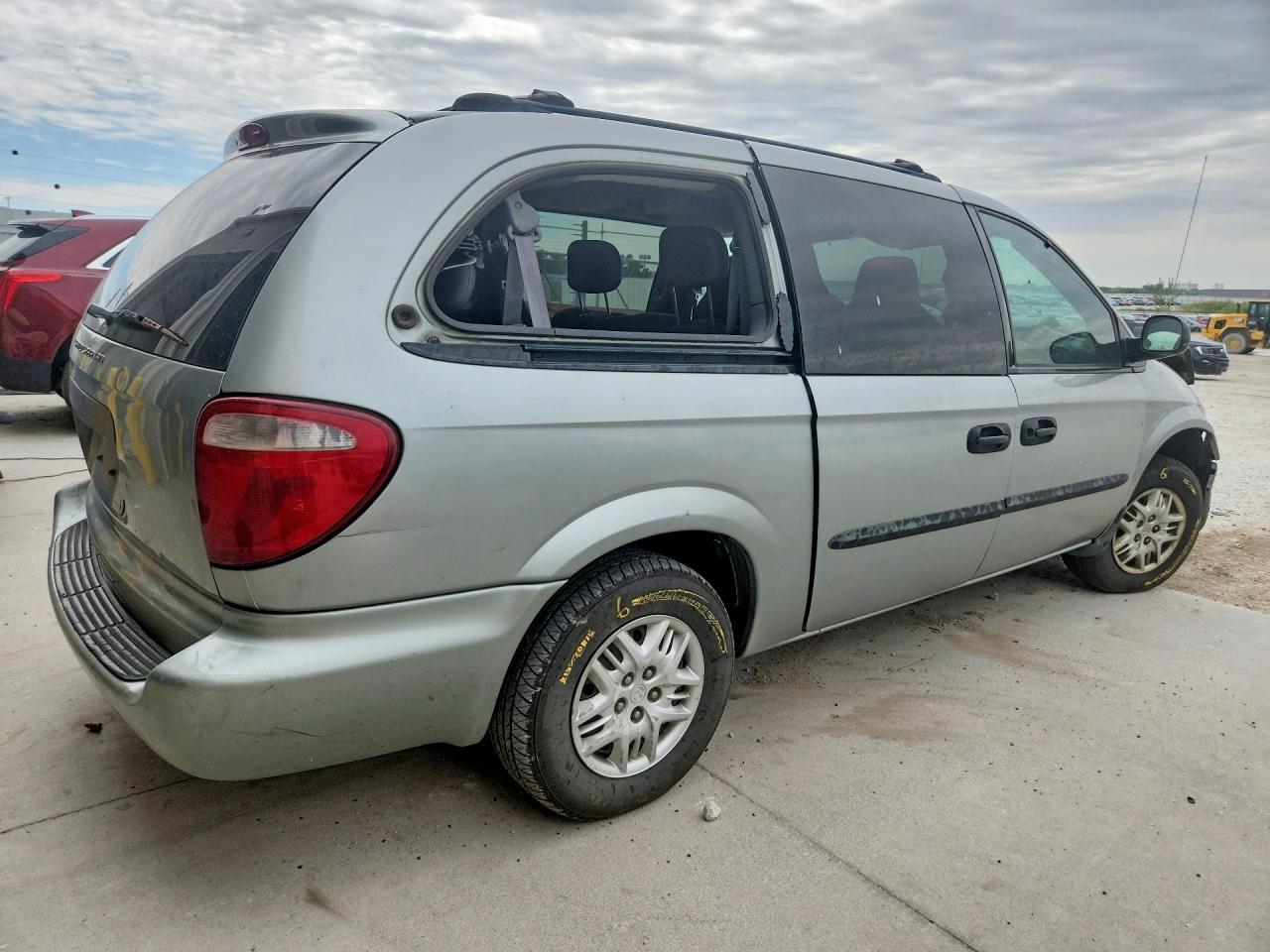 2004 Dodge Grand Caravan Se Silver vin: 1D4GP24R74B569987
