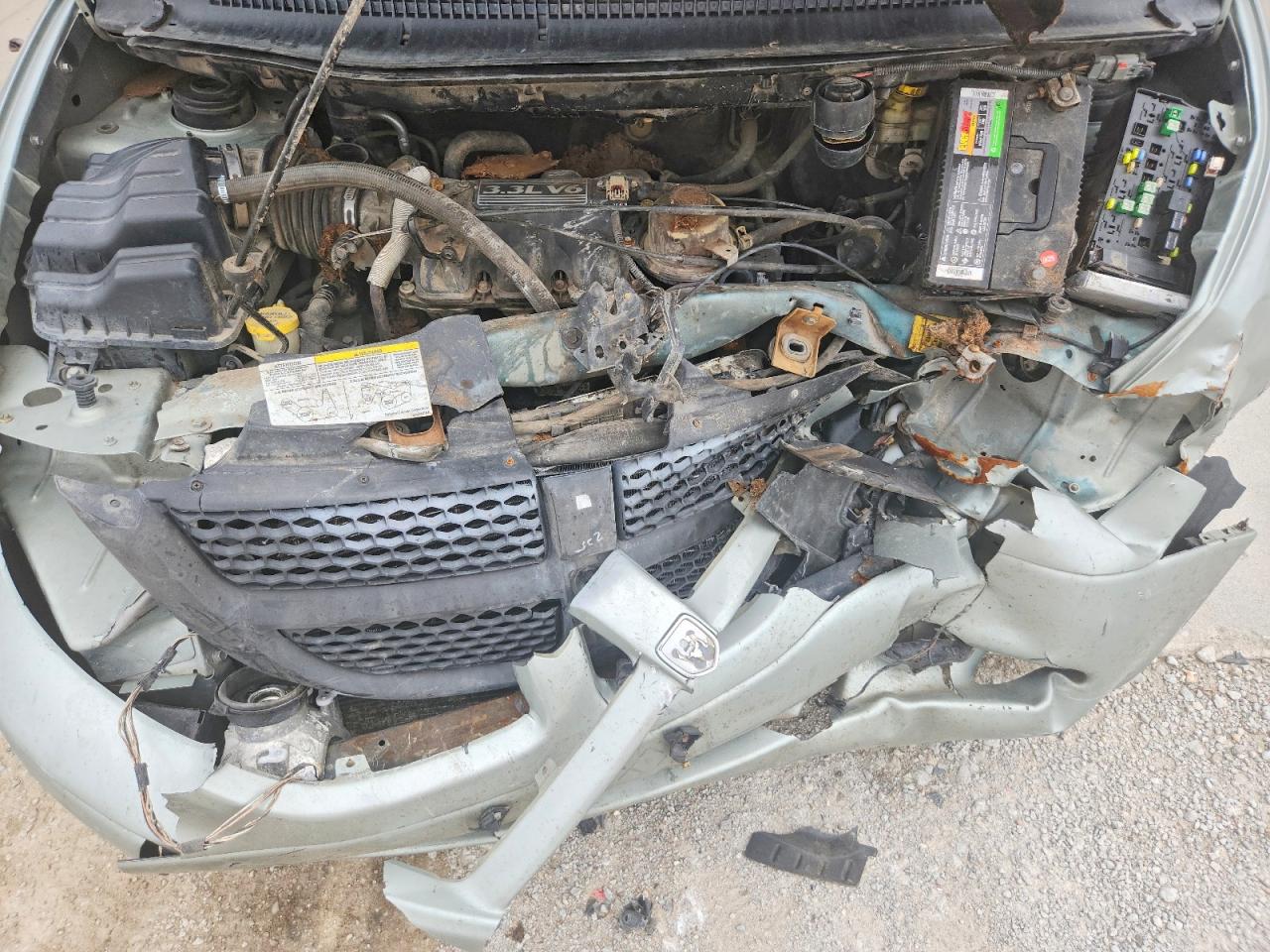 2004 Dodge Grand Caravan Se Silver vin: 1D4GP24R74B569987