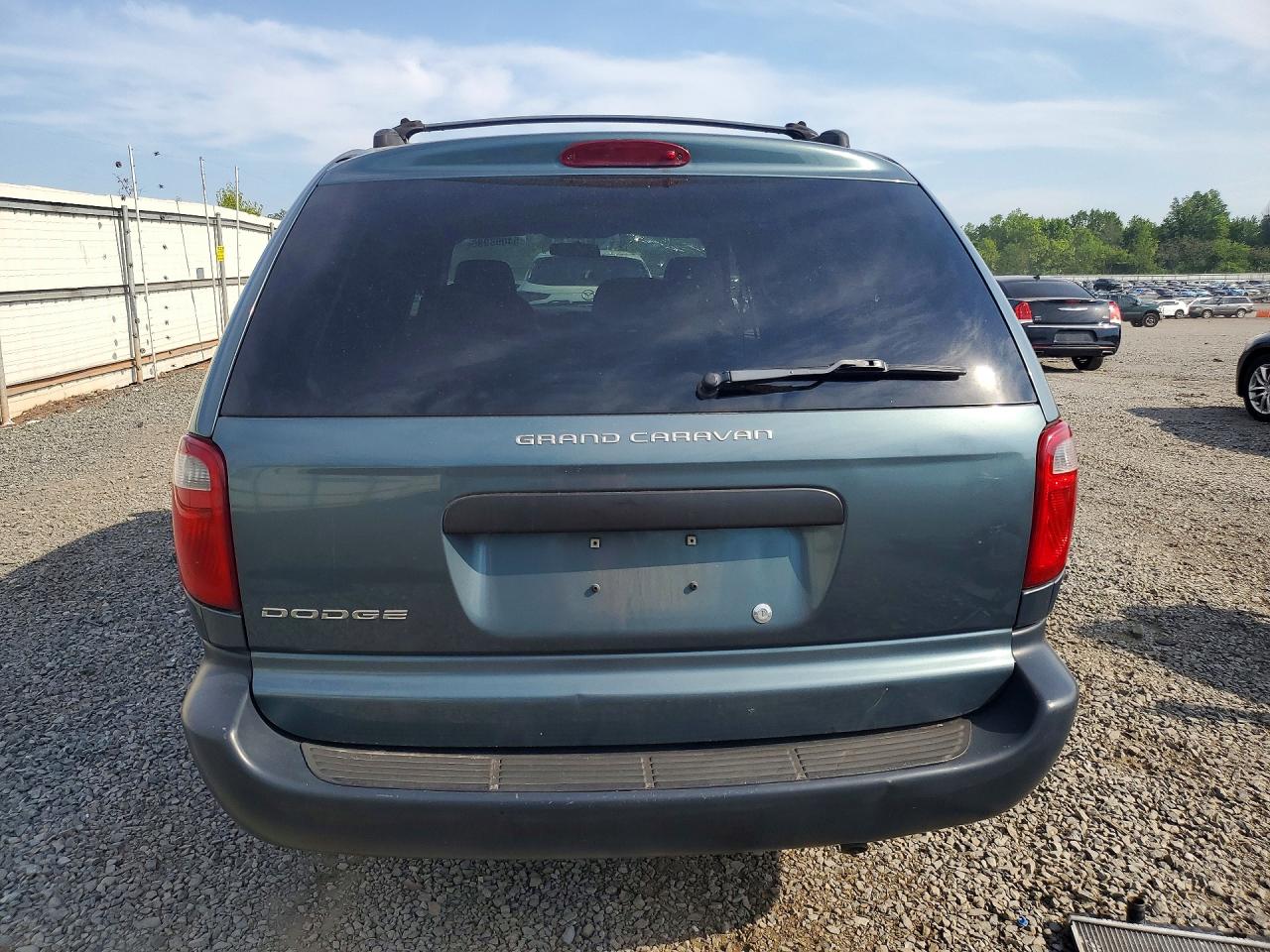 2005 Dodge Grand Caravan Se Teal vin: 1D4GP24R75B220622