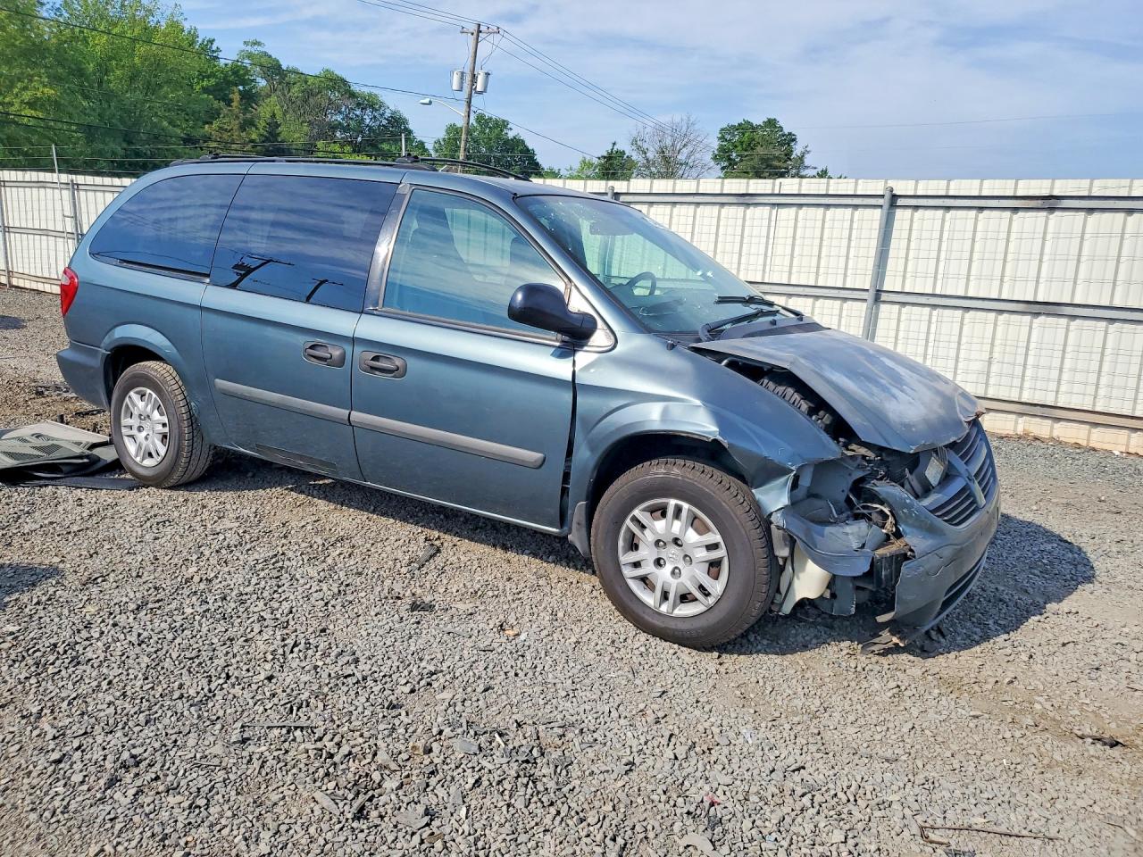 2005 Dodge Grand Caravan Se Teal vin: 1D4GP24R75B220622