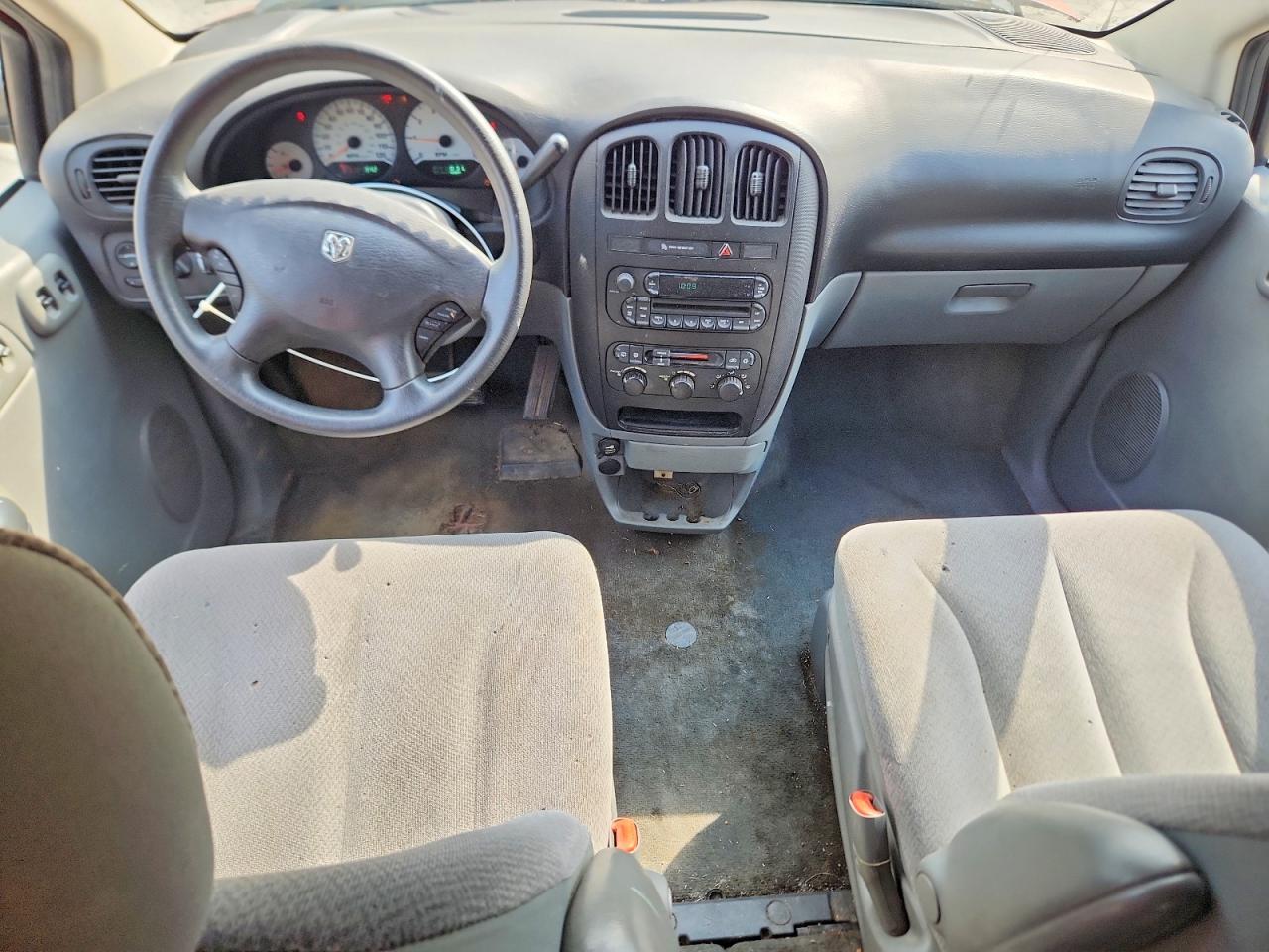 2005 Dodge Grand Caravan Se Maroon vin: 1D4GP24R75B369757