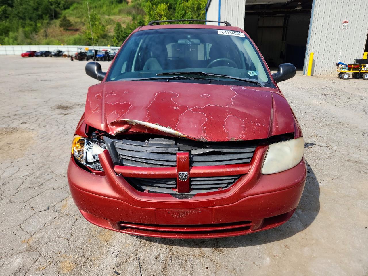 2005 Dodge Grand Caravan Se Maroon vin: 1D4GP24R75B369757
