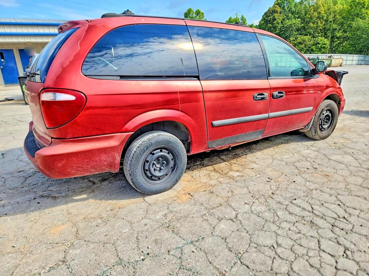 2005 Dodge Grand Caravan Se Maroon vin: 1D4GP24R75B369757