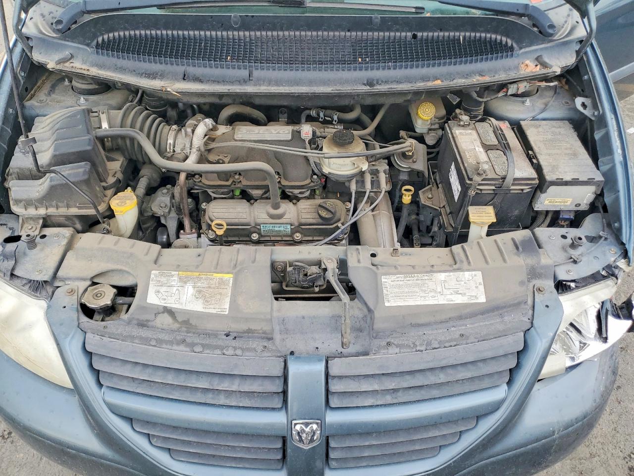 2006 Dodge Grand Caravan Se Gray vin: 1D4GP24R76B617569