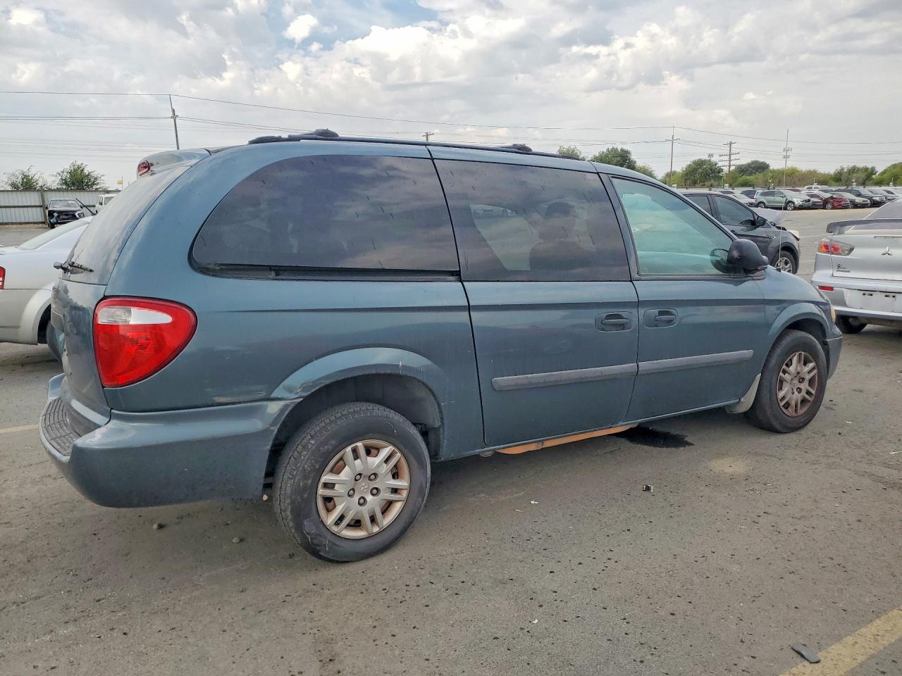2006 Dodge Grand Caravan Se Gray vin: 1D4GP24R76B617569